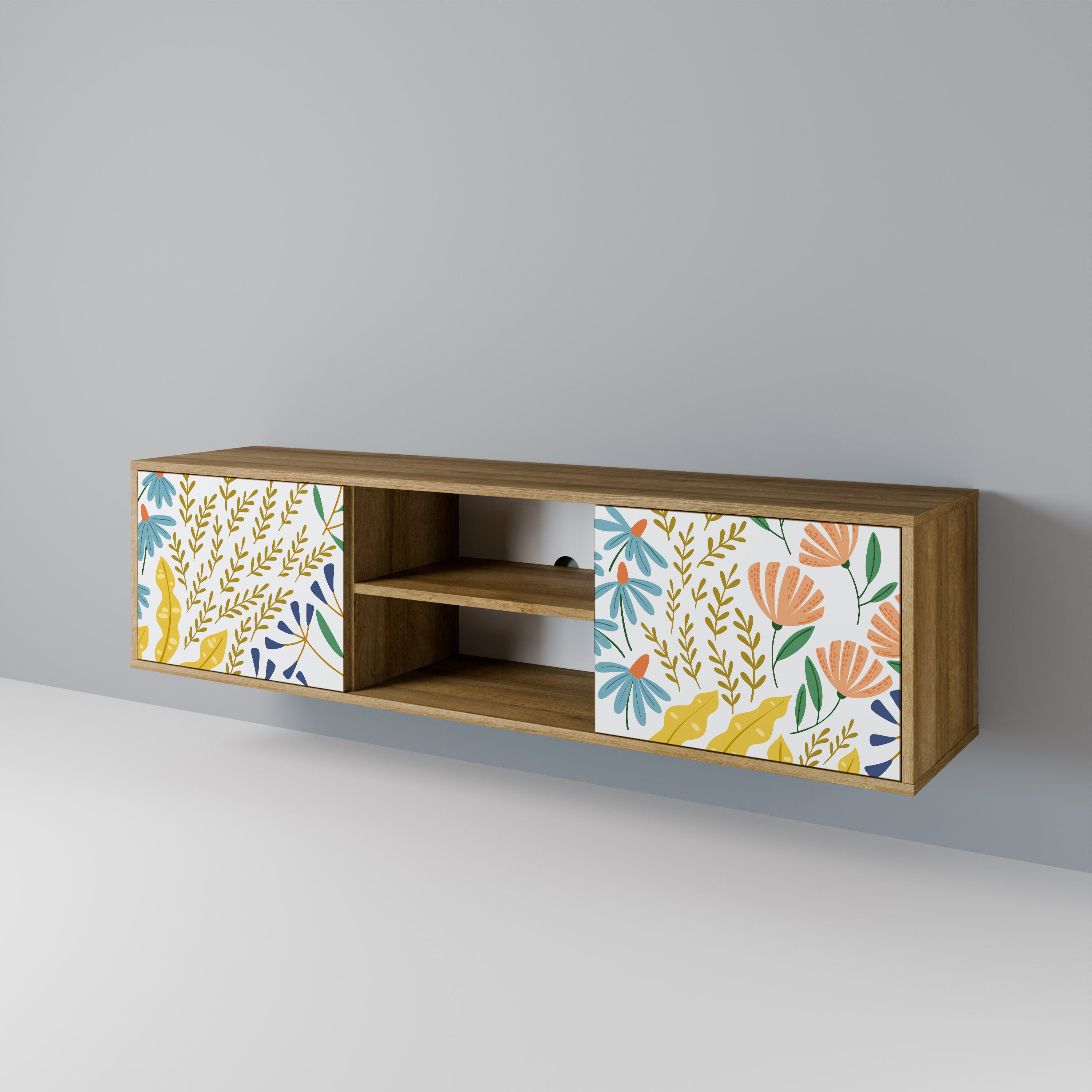HELLO SPRING 2-Door TV Cabinet
