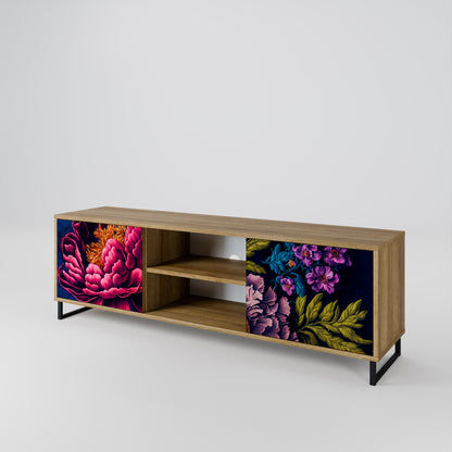 BLOOMING ELEGANCE Dvoudveřový TV stolek