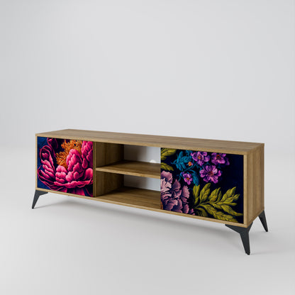 BLOOMING ELEGANCE Dvoudveřový TV stolek
