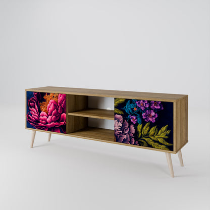 BLOOMING ELEGANCE Dvoudveřový TV stolek