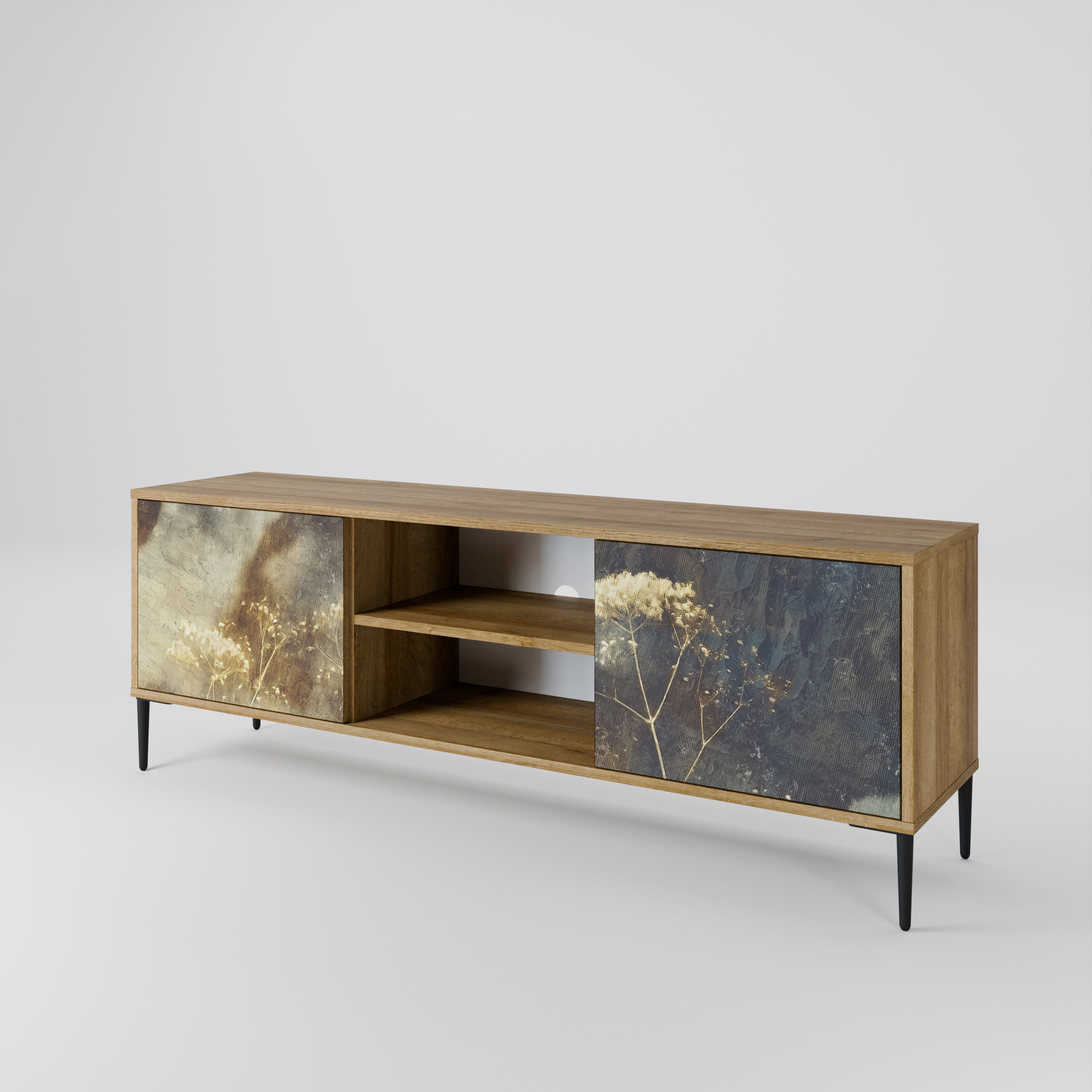 GENTLE POWER 2-Door TV Cabinet