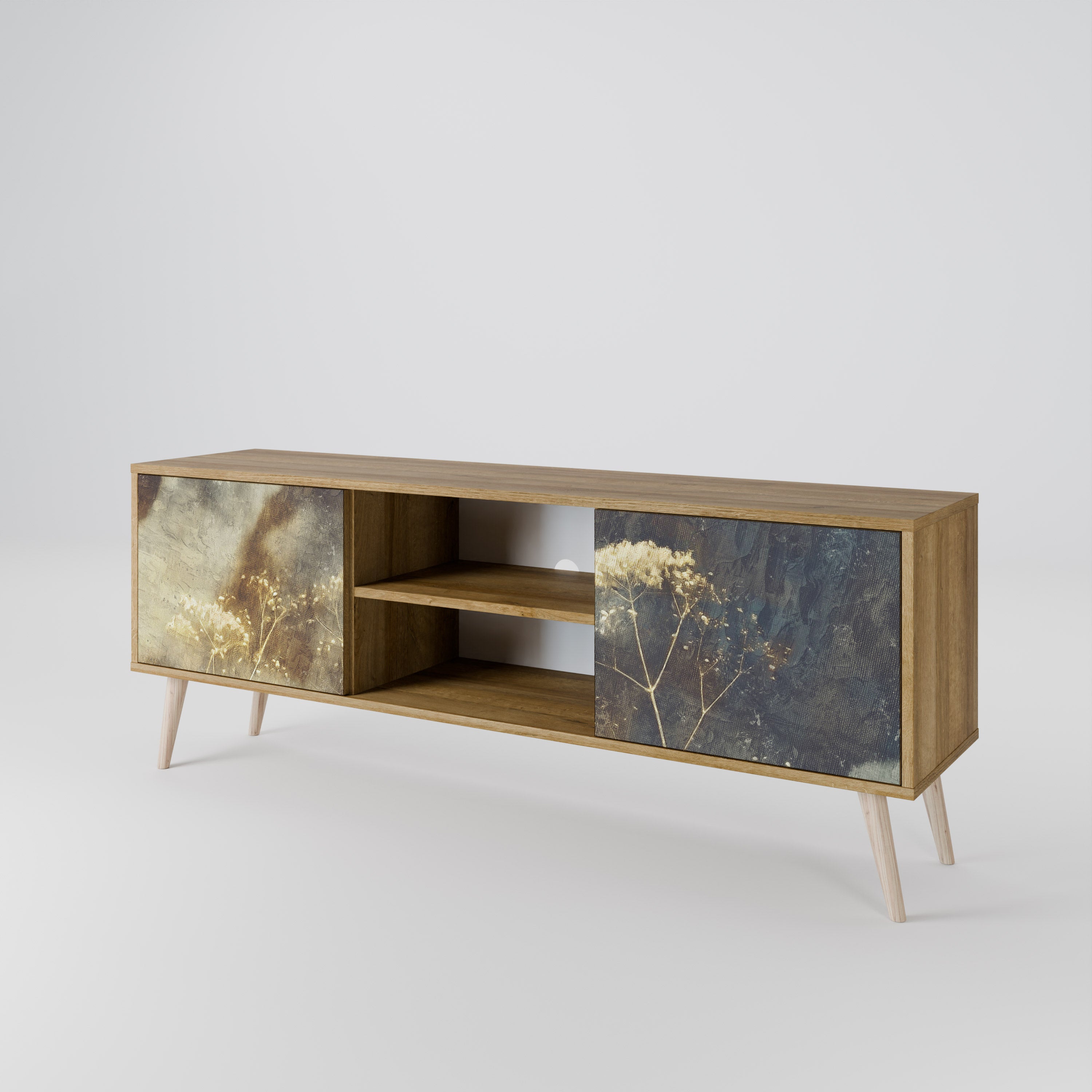 GENTLE POWER 2-Door TV Cabinet