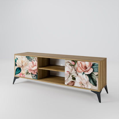 FLORAL GRACE Dvoudveřový TV stolek