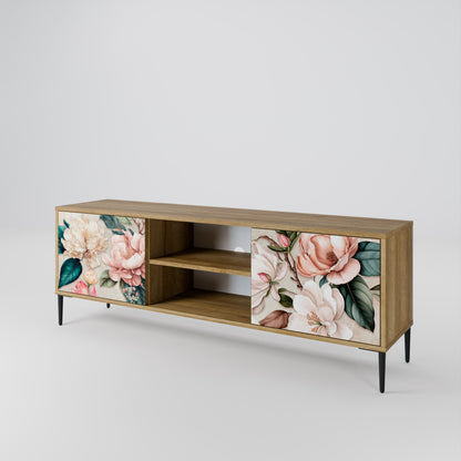 FLORAL GRACE Dvoudveřový TV stolek