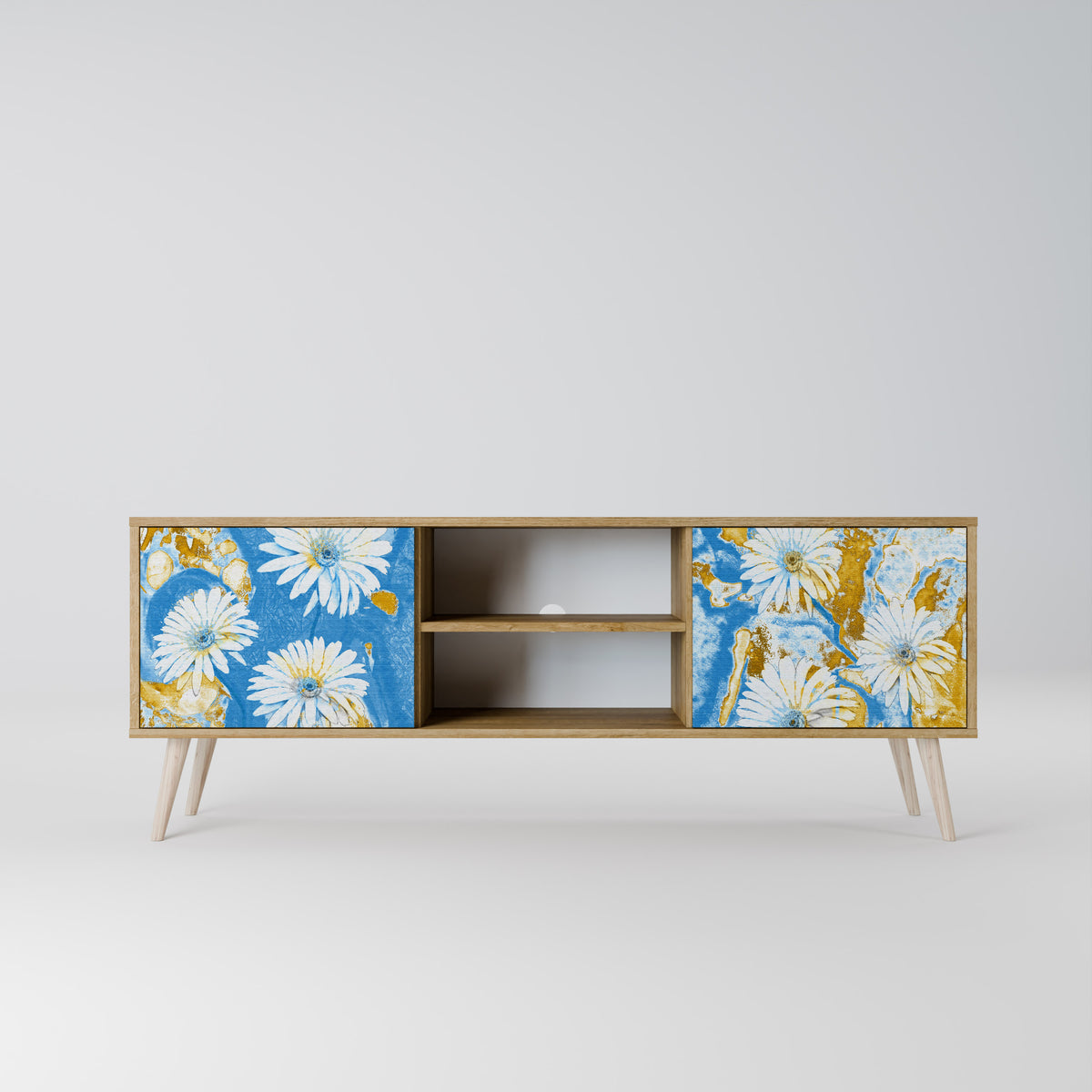 DAISY LUXE Dvoudveřový TV stolek