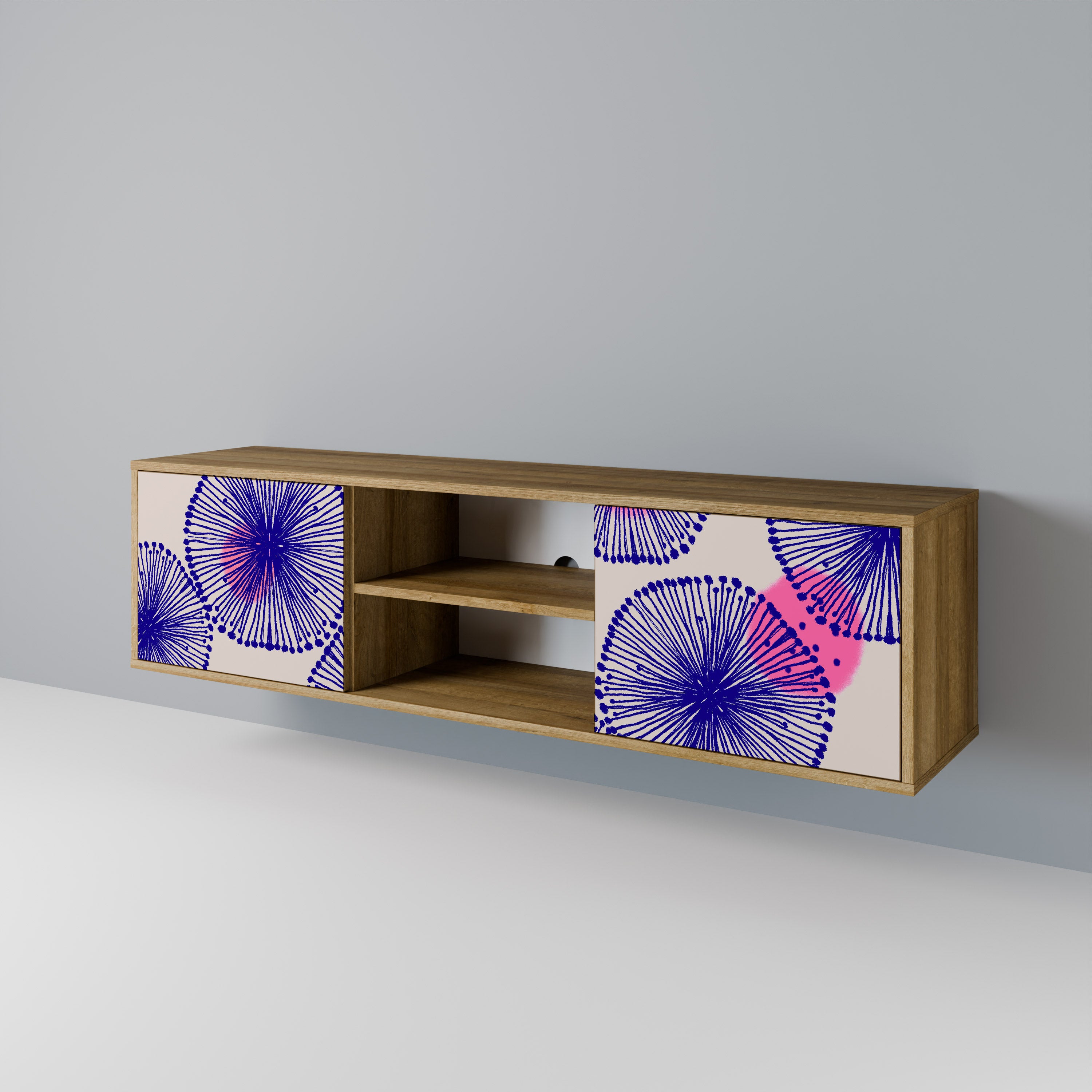 MAGIC NATURE 2-Door TV Cabinet