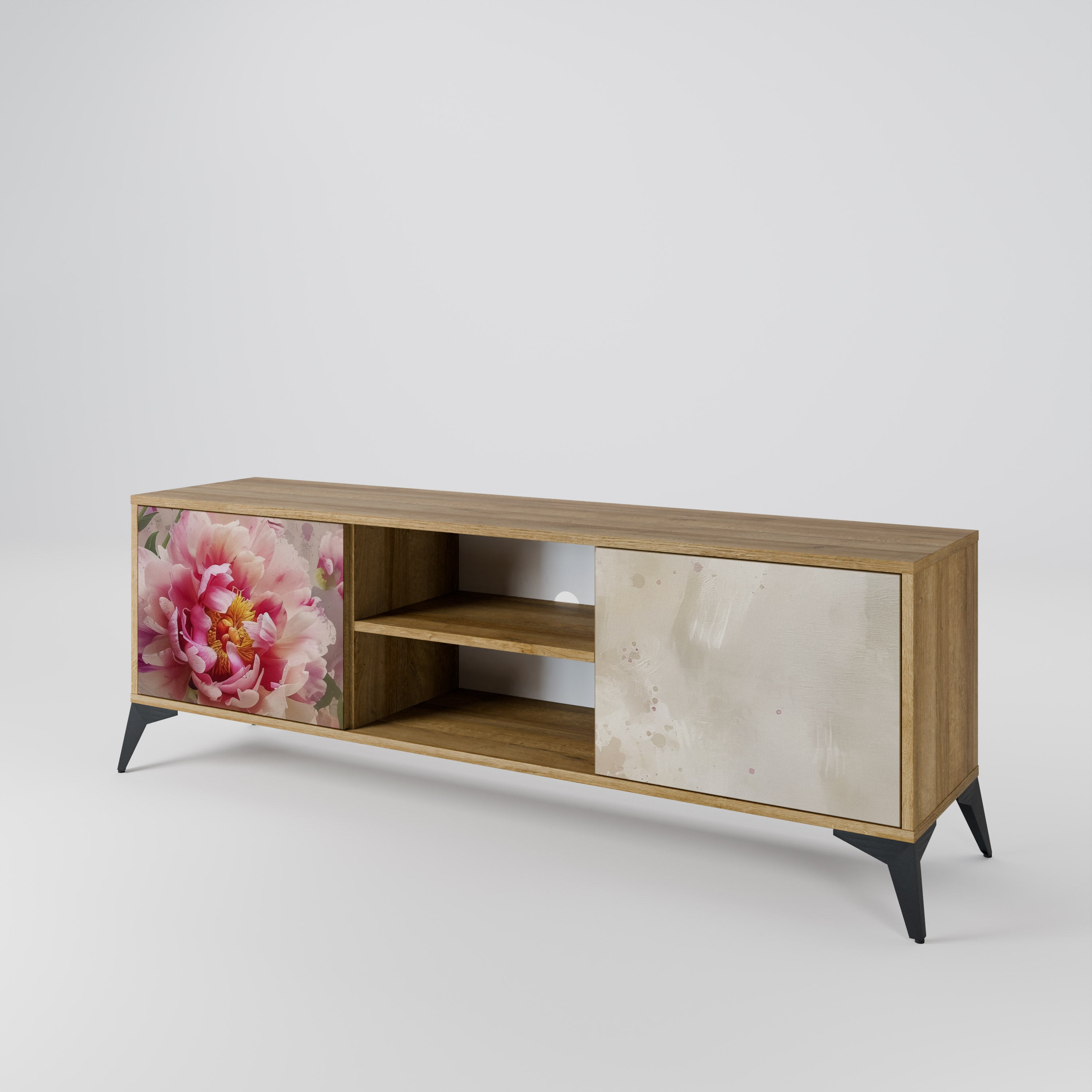 PEONY WHISPER 2-Door TV Cabinet