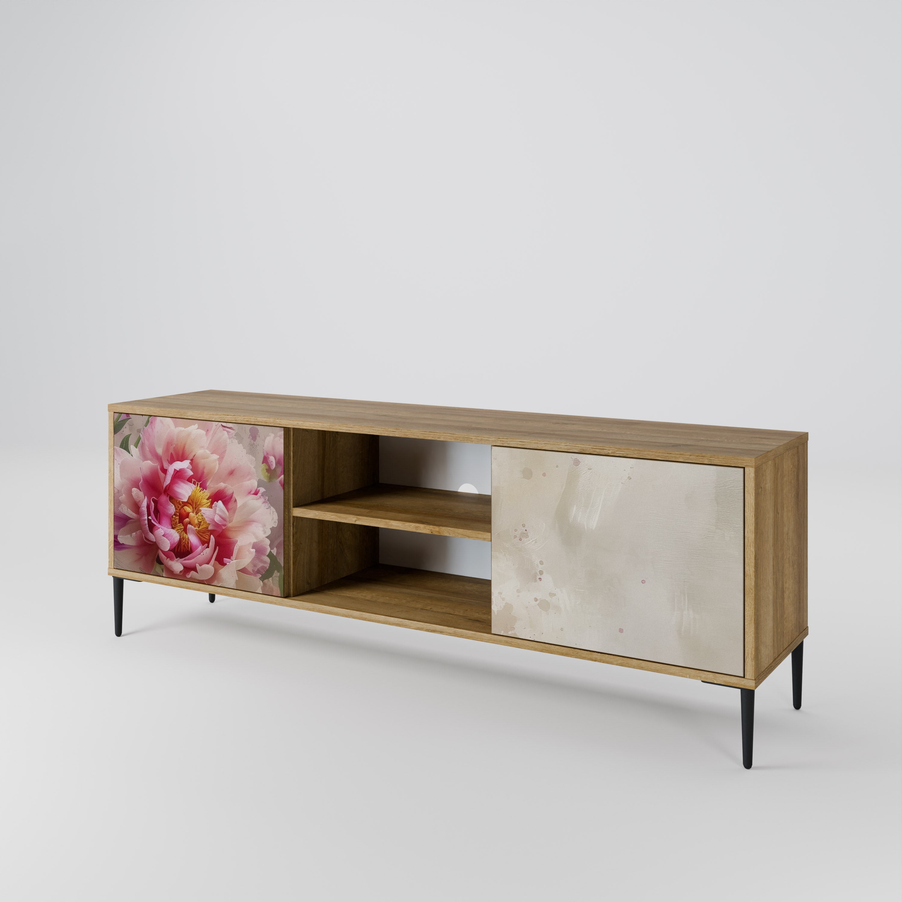 PEONY WHISPER 2-Door TV Cabinet