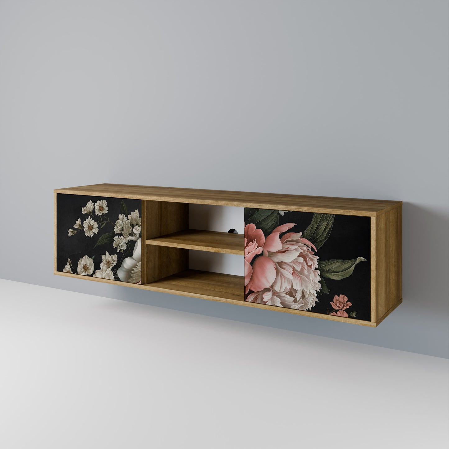 LUSH ELEGANCE Dvoudveřový TV stolek