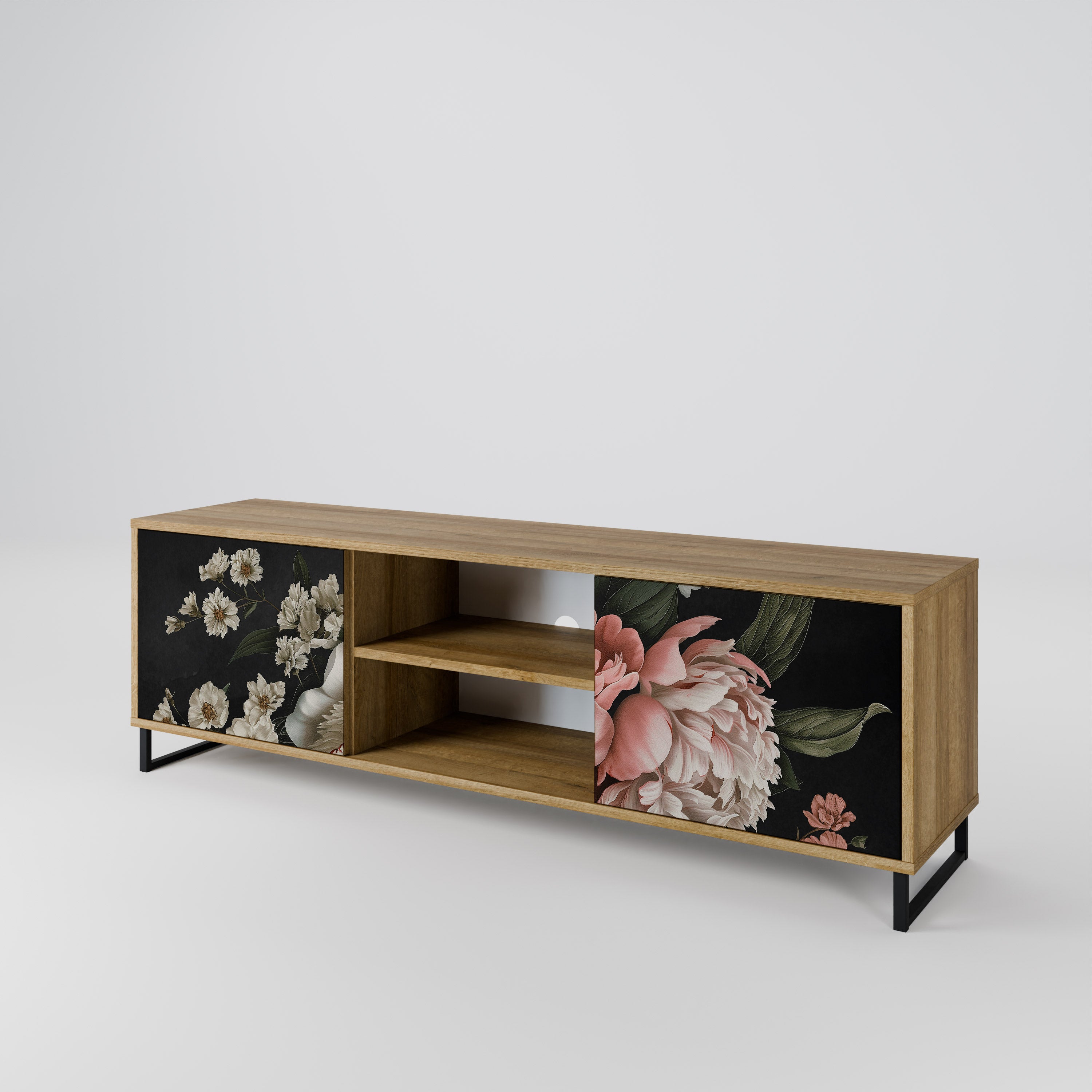 LUSH ELEGANCE 2-Door TV Cabinet
