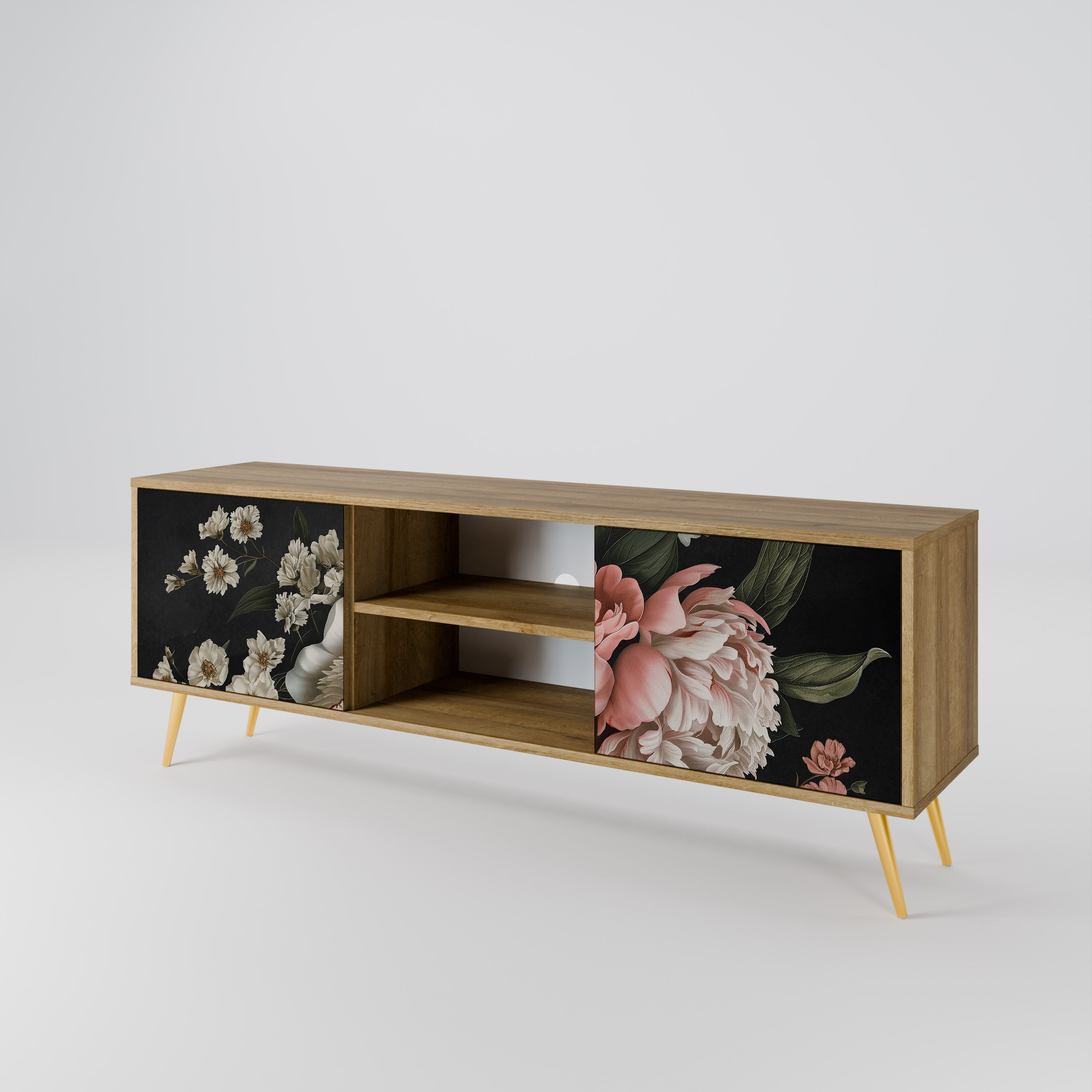 LUSH ELEGANCE 2-Door TV Cabinet