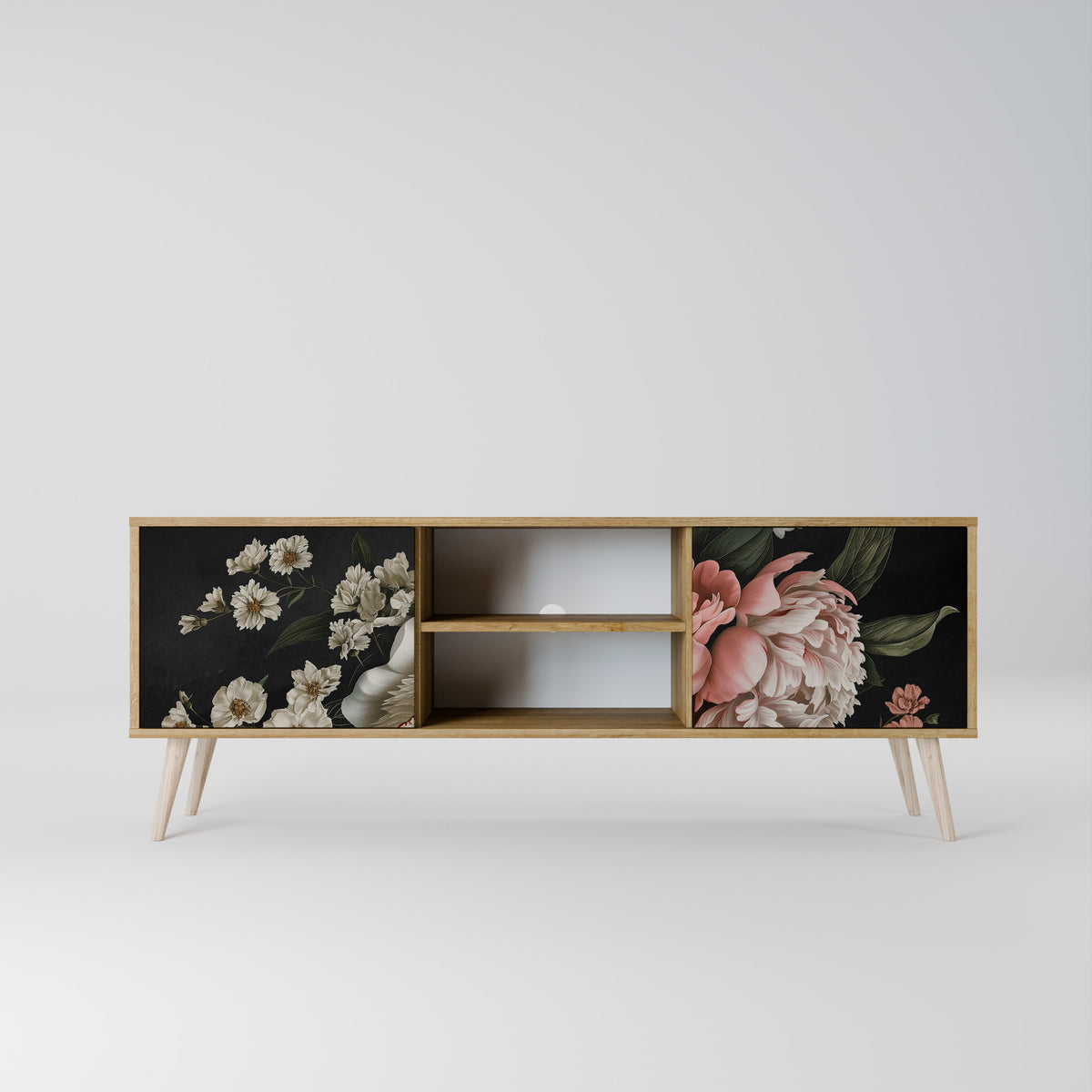 LUSH ELEGANCE Dvoudveřový TV stolek