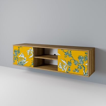 YELLOW CHINOISERIE Dvoudveřový TV stolek