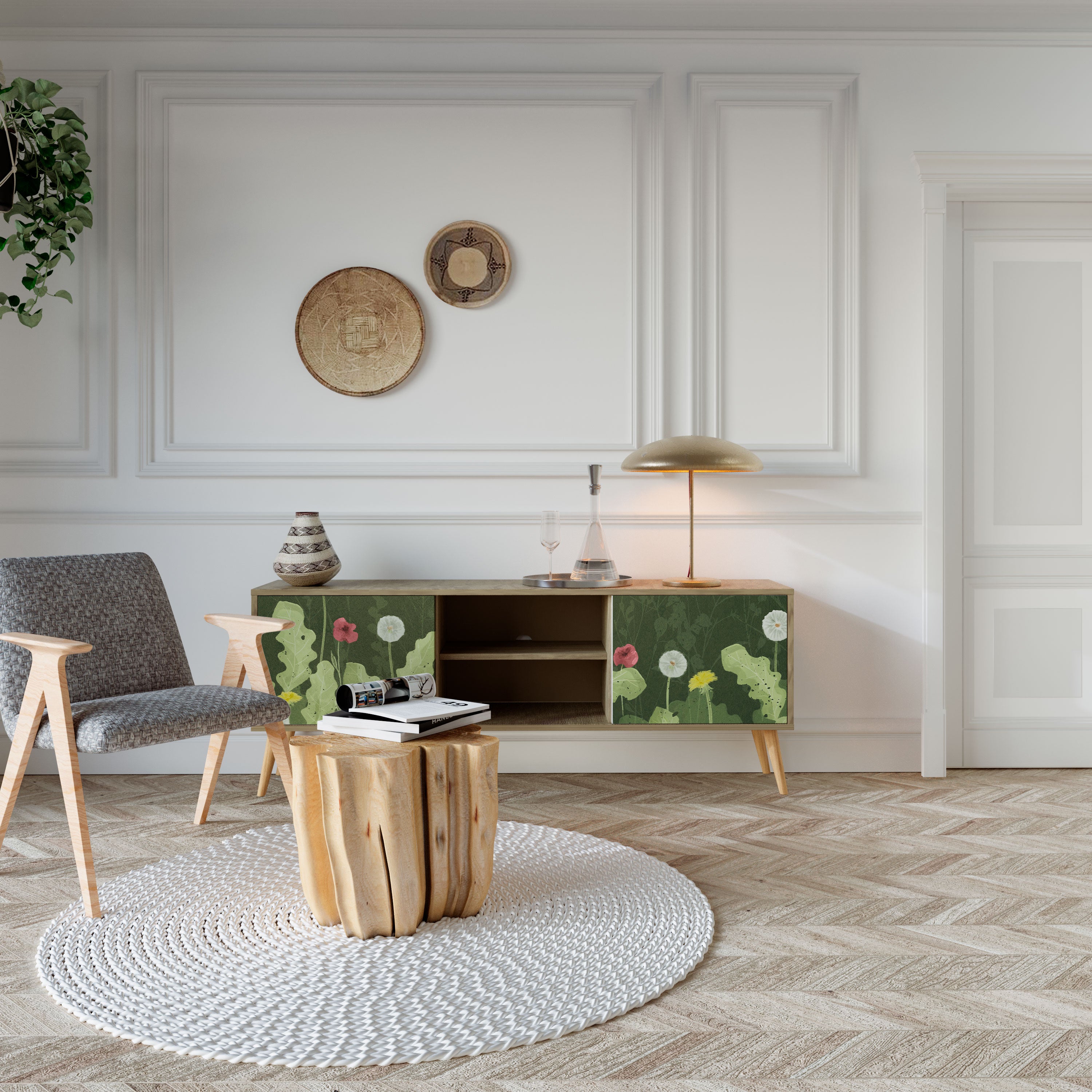 DANDELION AMUSE 2-Door TV Cabinet