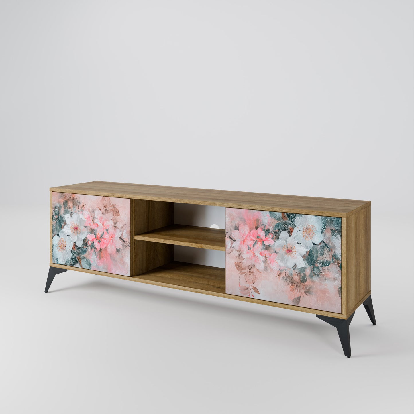 CHERRY BLOSSOM Dvoudveřový TV stolek