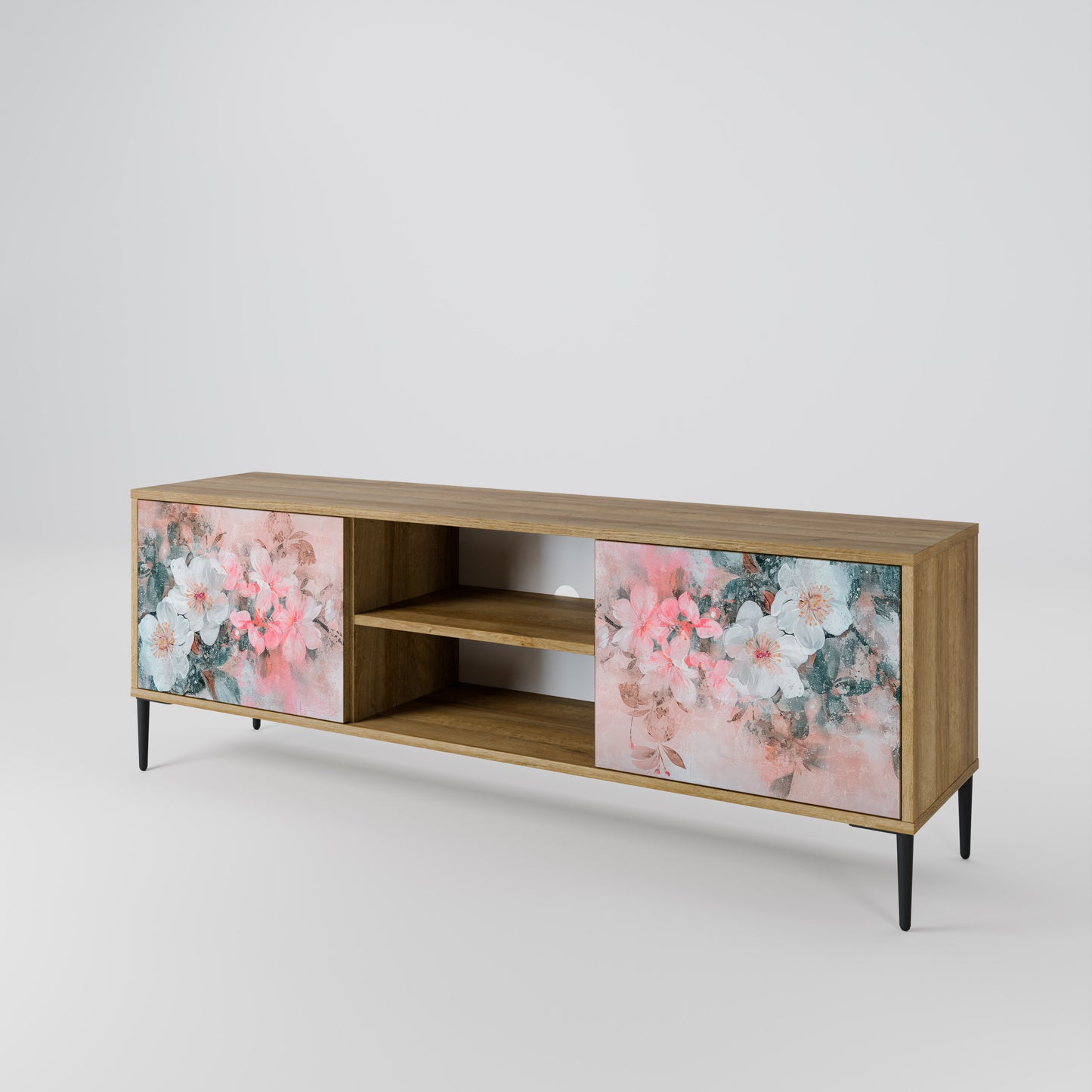 CHERRY BLOSSOM Dvoudveřový TV stolek