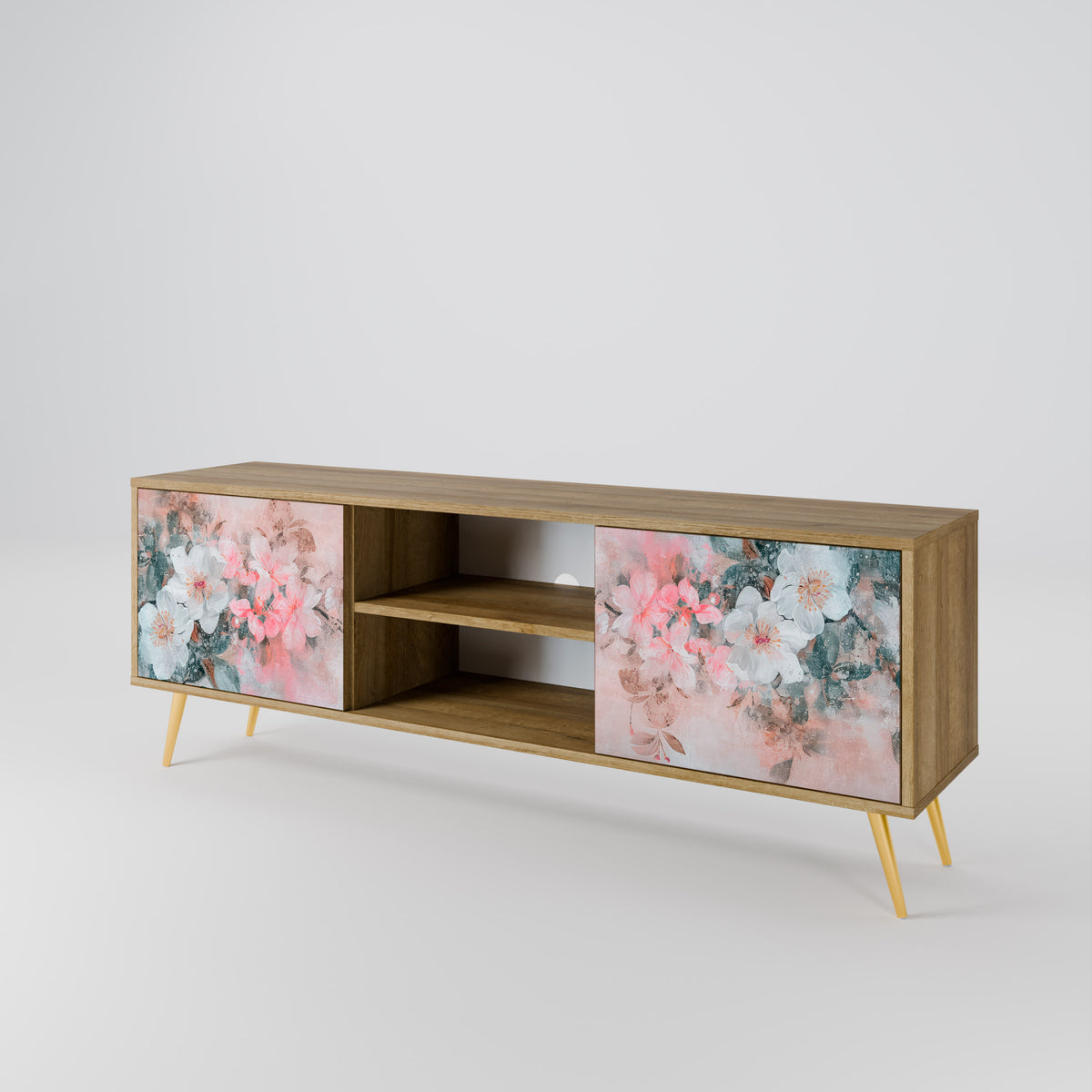 CHERRY BLOSSOM Dvoudveřový TV stolek