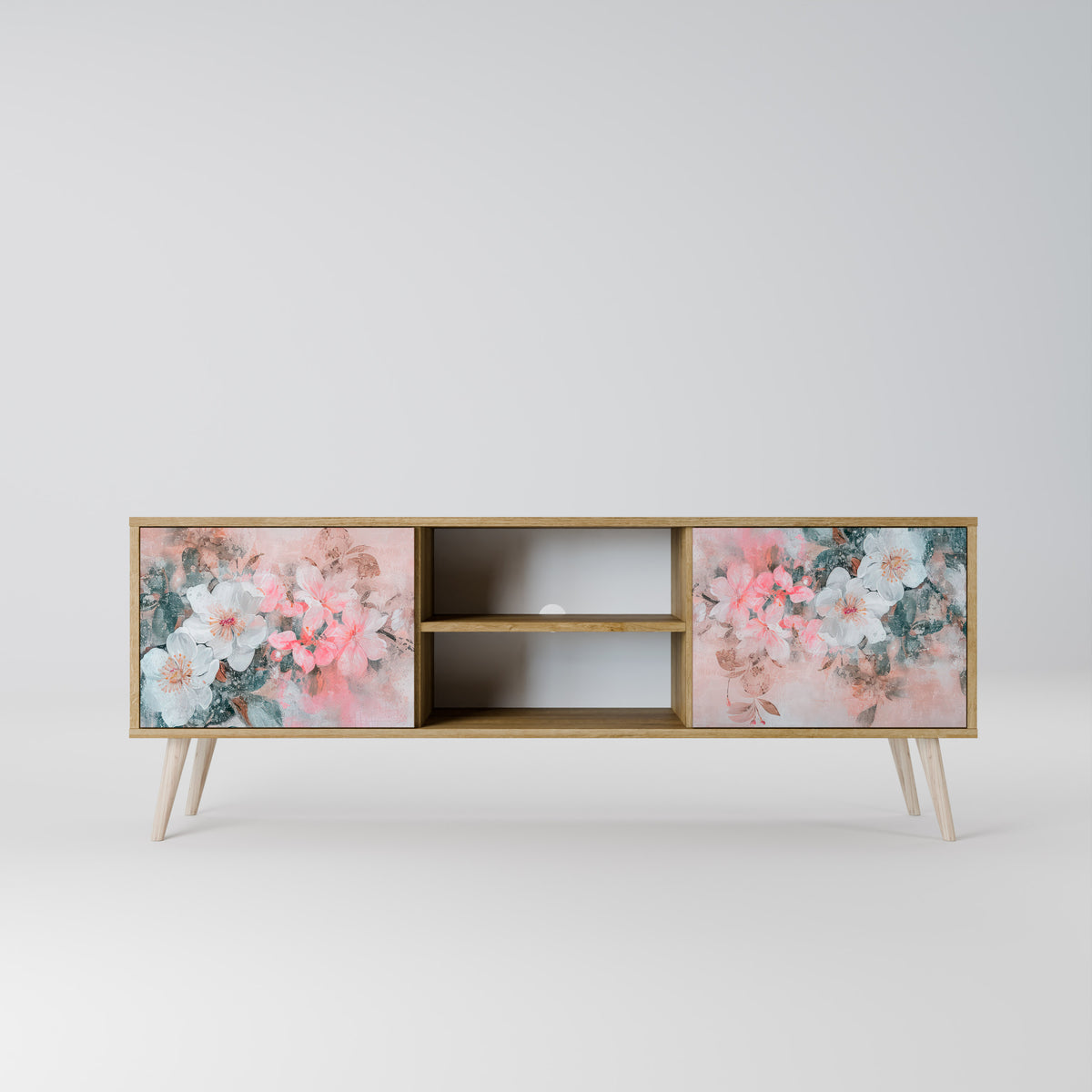 CHERRY BLOSSOM Dvoudveřový TV stolek