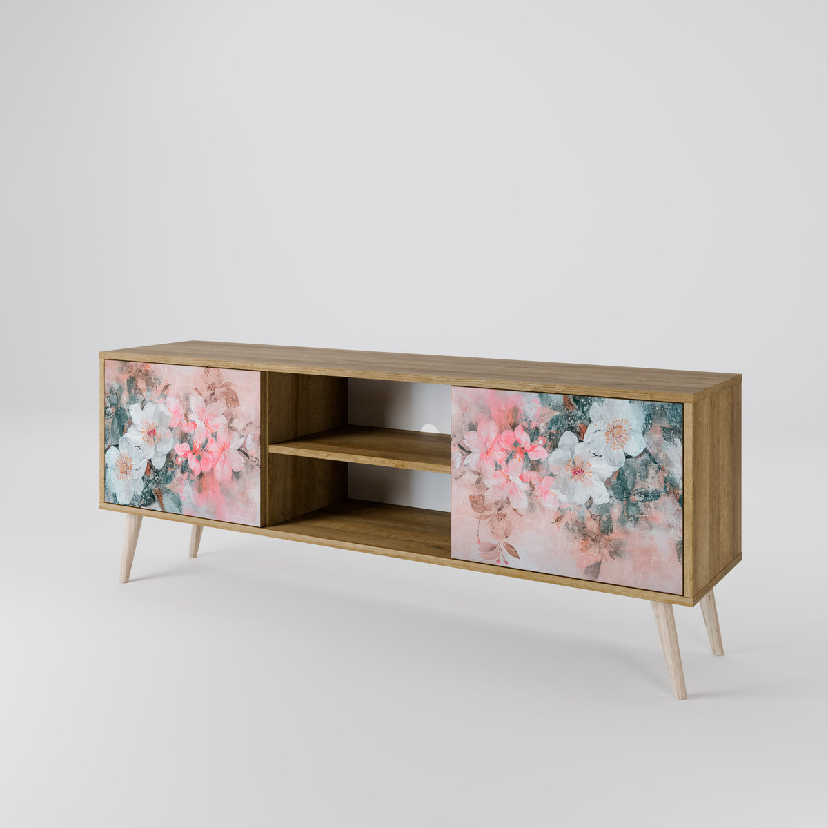 CHERRY BLOSSOM Dvoudveřový TV stolek