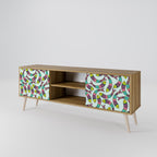 INDIAN FISH Dvoudveřový TV stolek