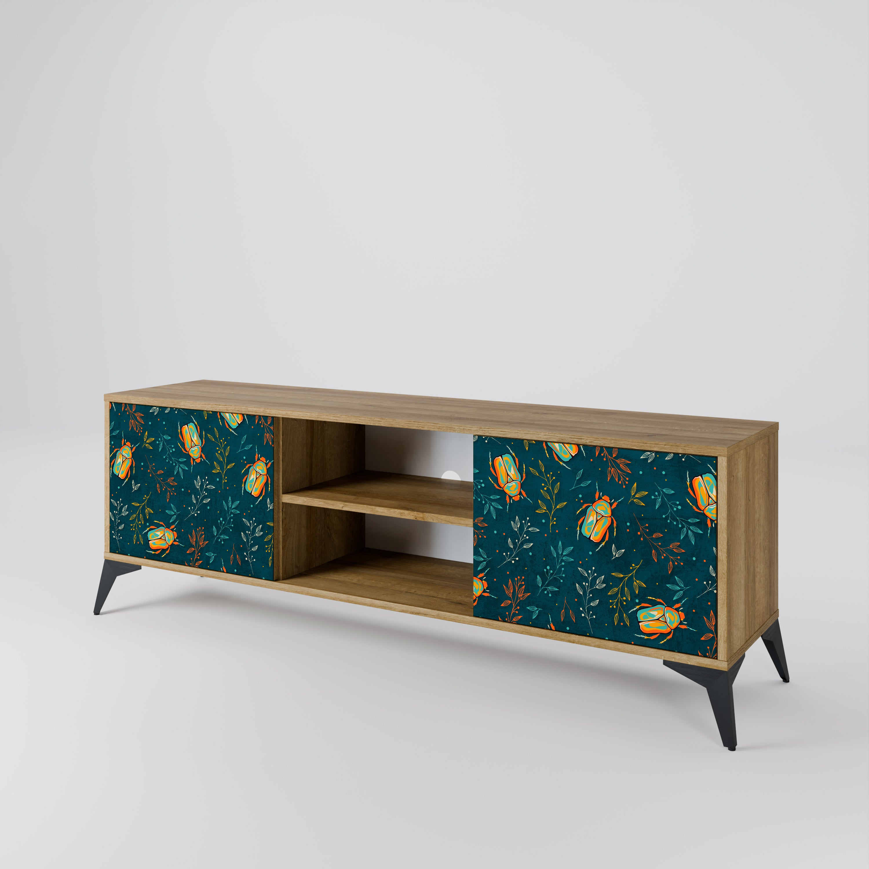 AUTUMN INSECTS 2-Door TV Cabinet
