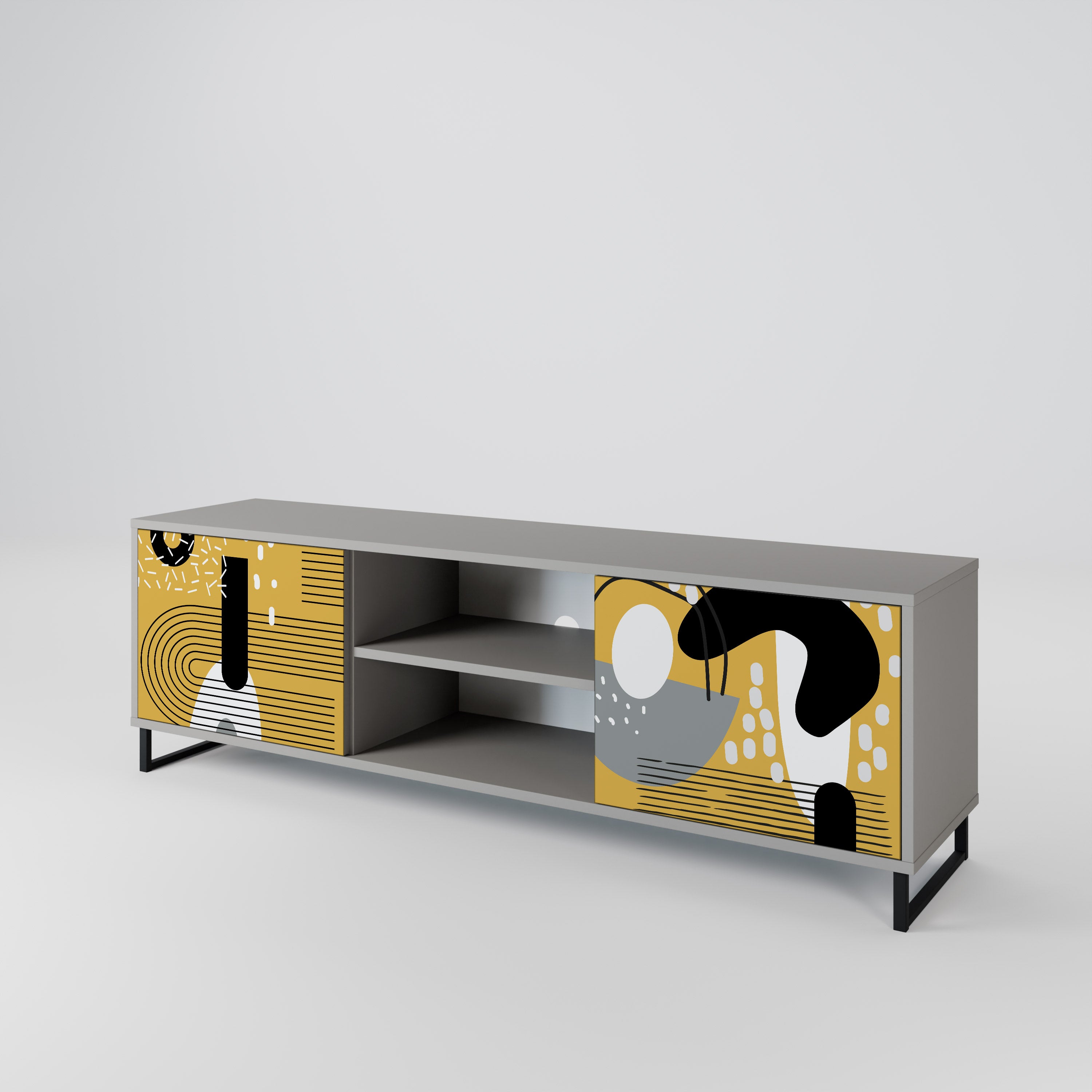 SHAPESHIFT SYMPHONY 2-Door TV Cabinet