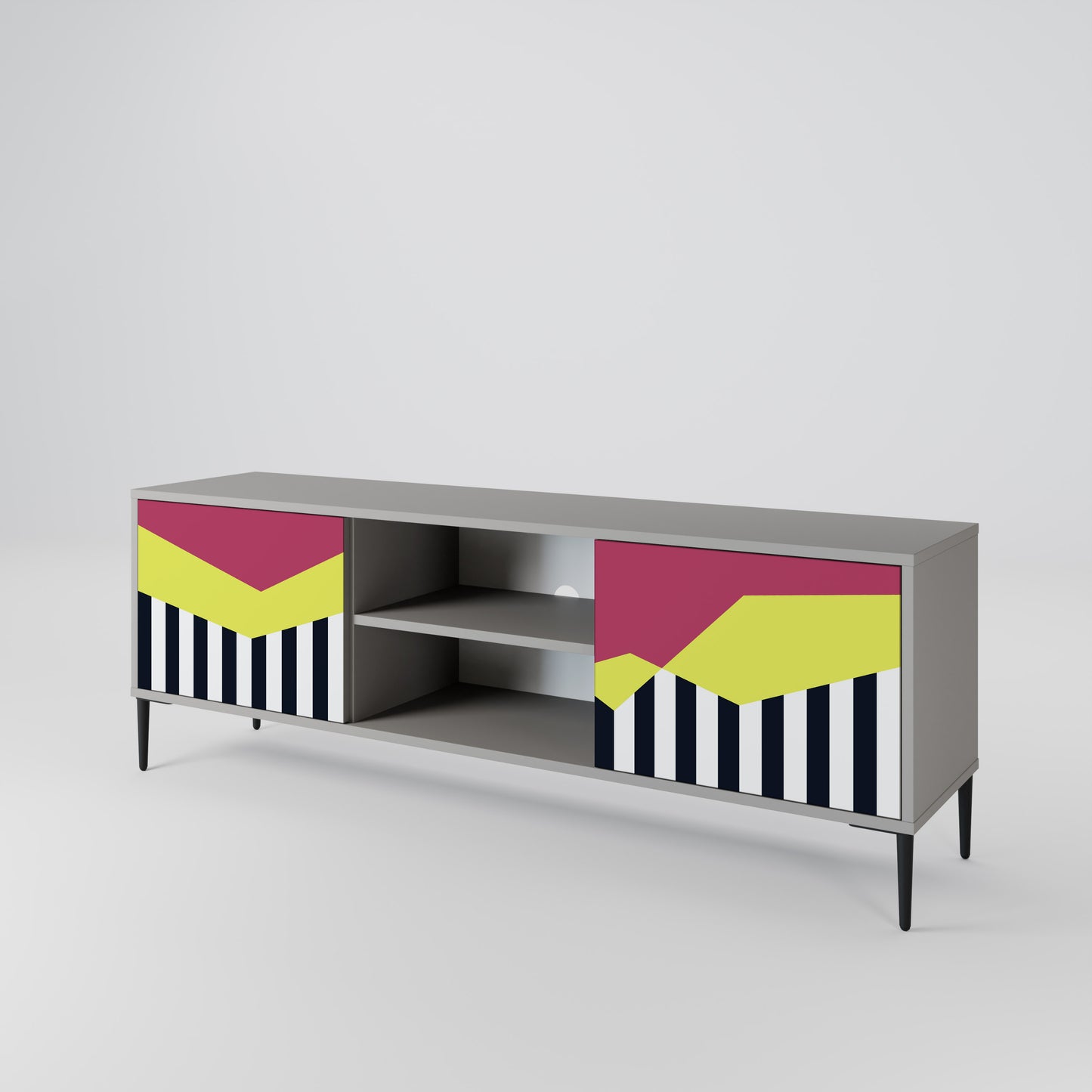 PIANO FANTASY Dvoudveřový TV stolek