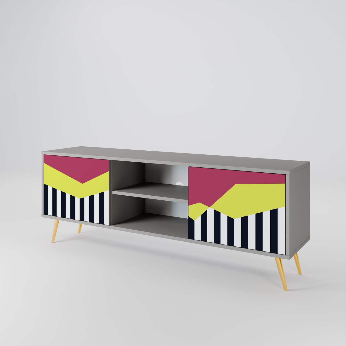 PIANO FANTASY Dvoudveřový TV stolek