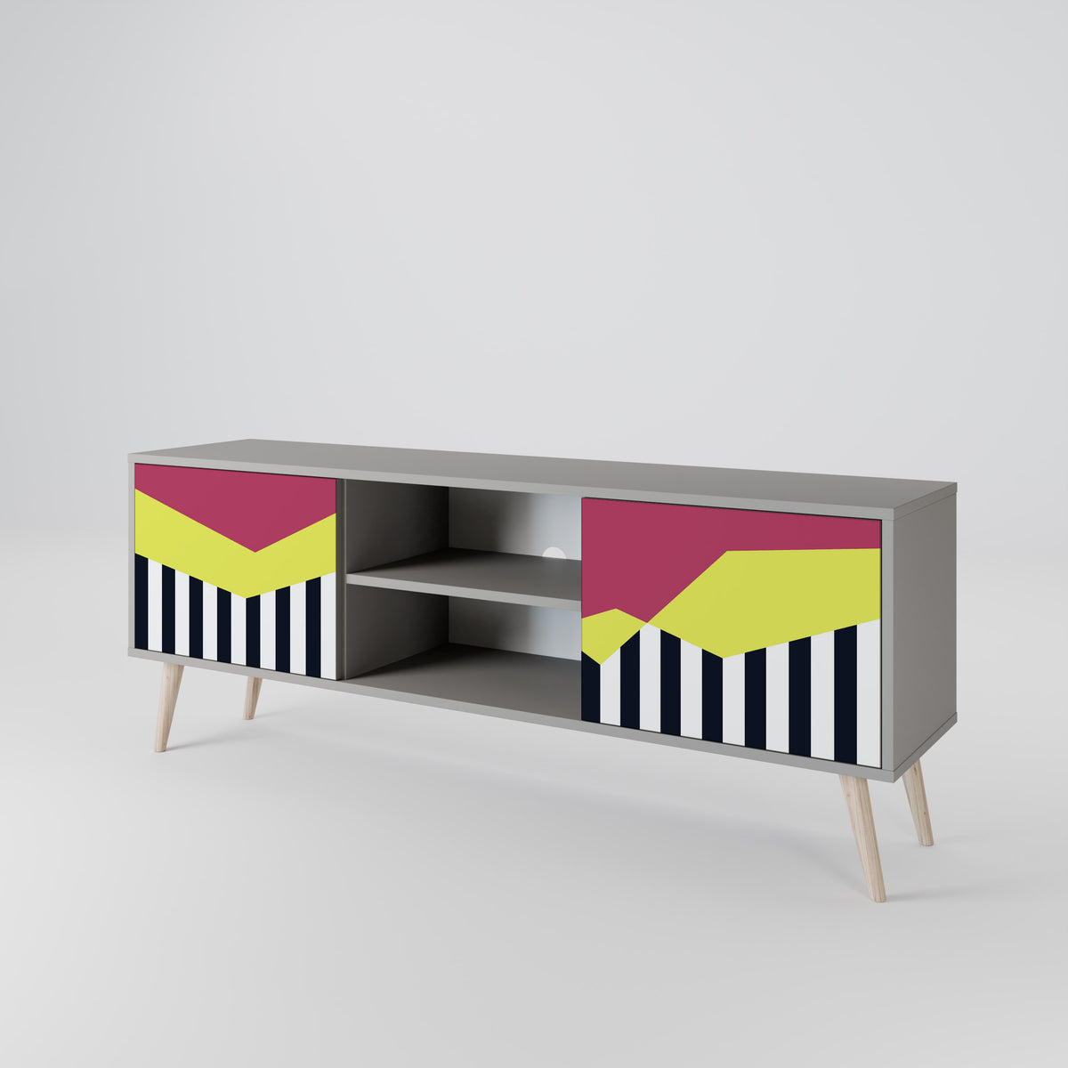 PIANO FANTASY Dvoudveřový TV stolek