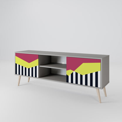 PIANO FANTASY Dvoudveřový TV stolek
