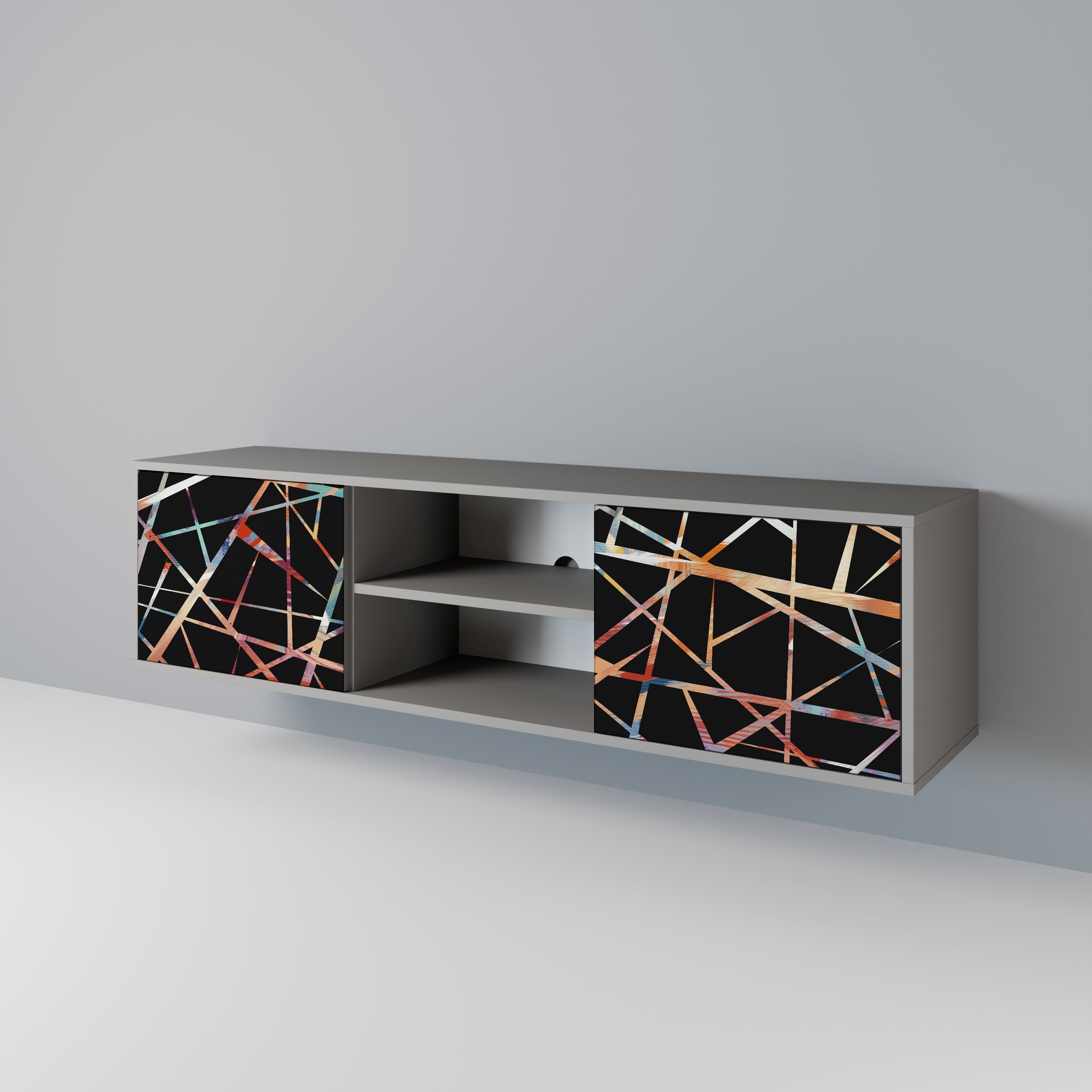 POLYGON VERVE Dvoudveřový TV stolek