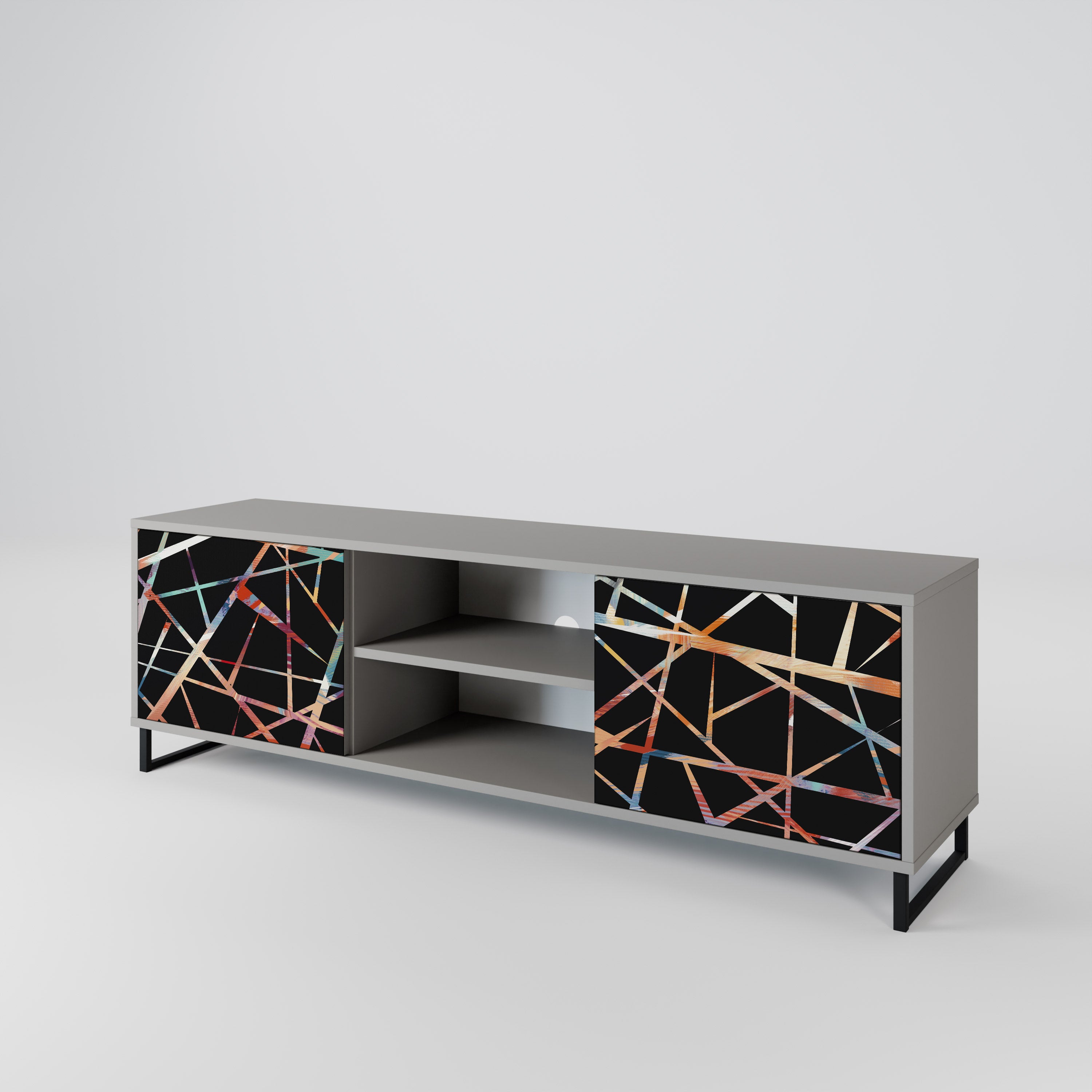 POLYGON VERVE Dvoudveřový TV stolek