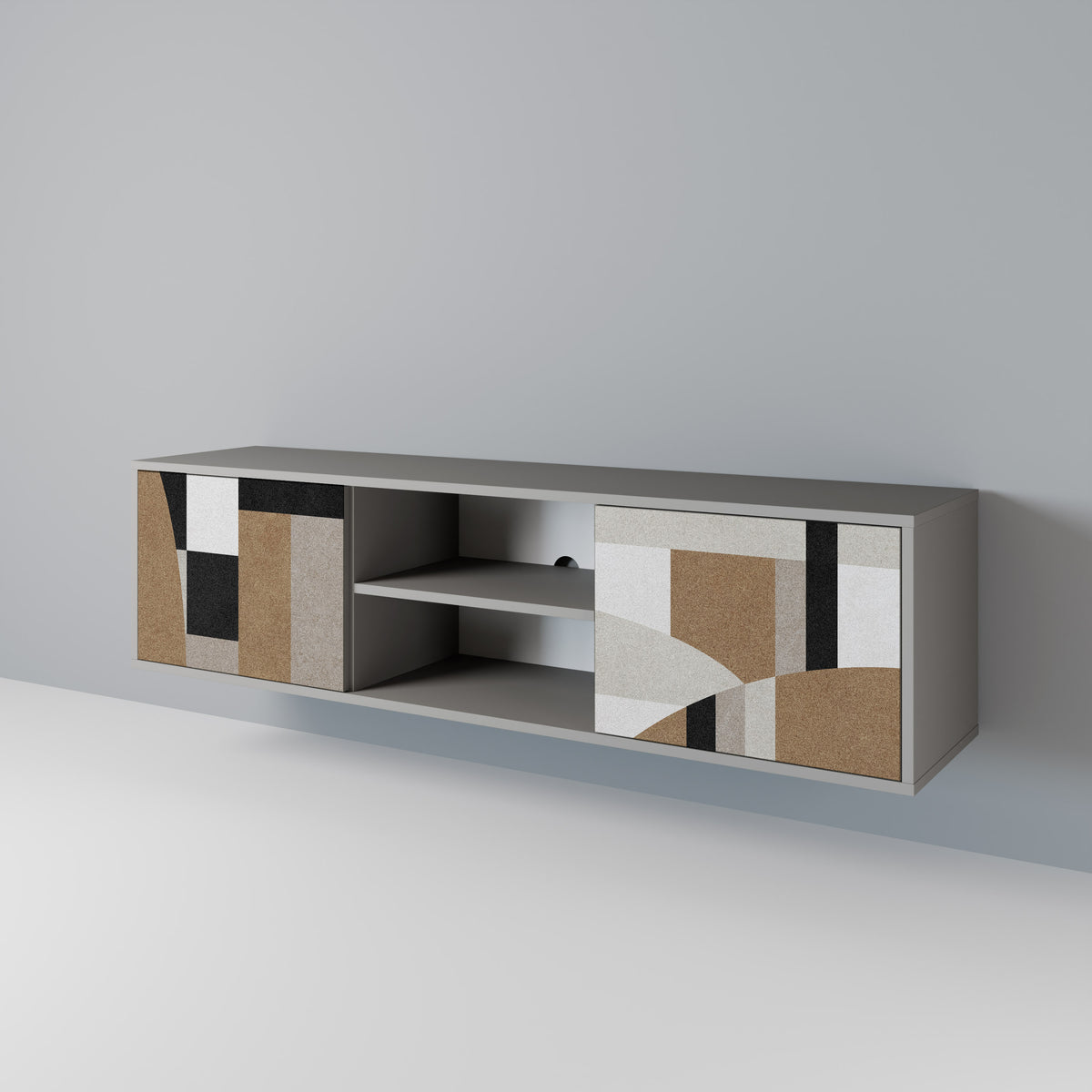 DELICATE MEMENTO Dvoudveřový TV stolek