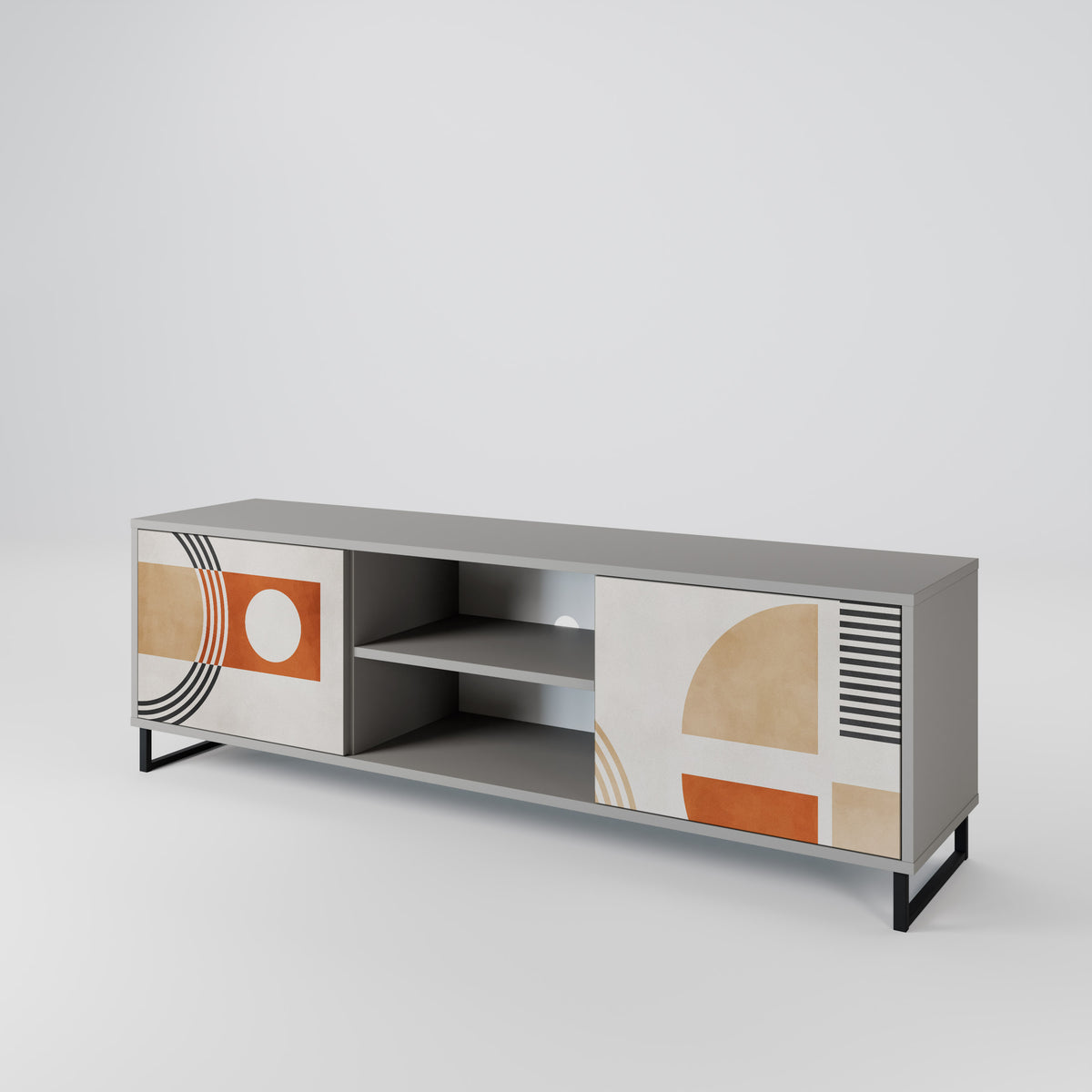 SPACE AROUND Dvoudveřový TV stolek