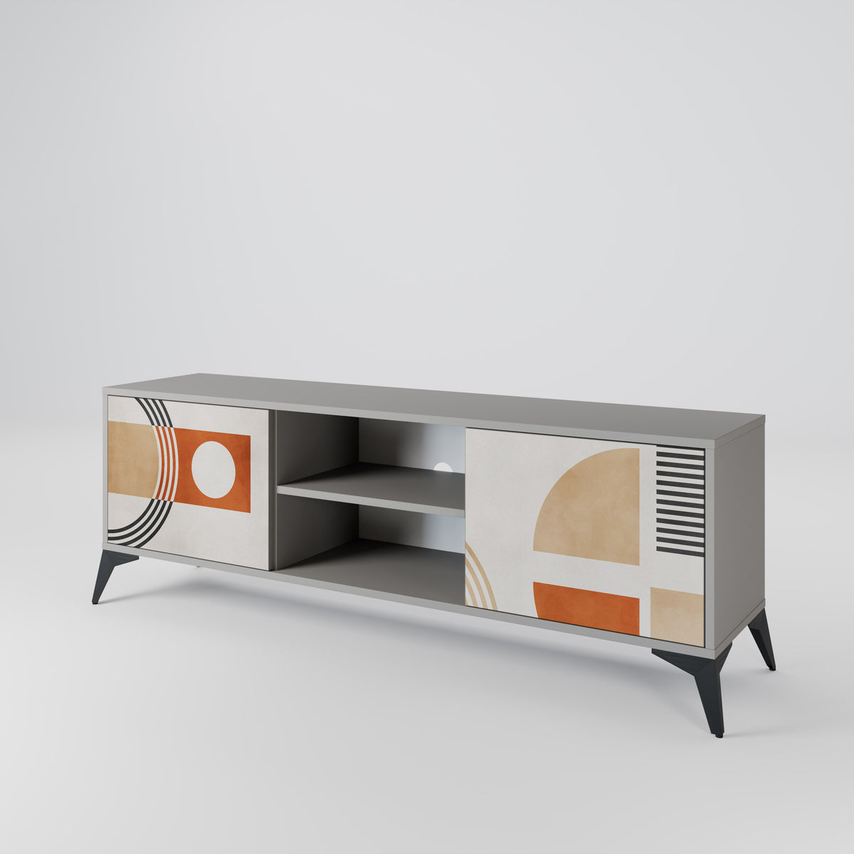 SPACE AROUND Dvoudveřový TV stolek