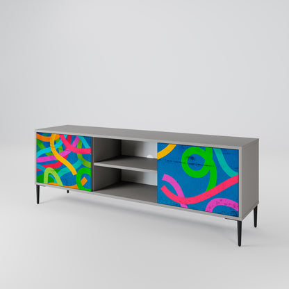 STREAMER TANGLE Dvoudveřový TV stolek