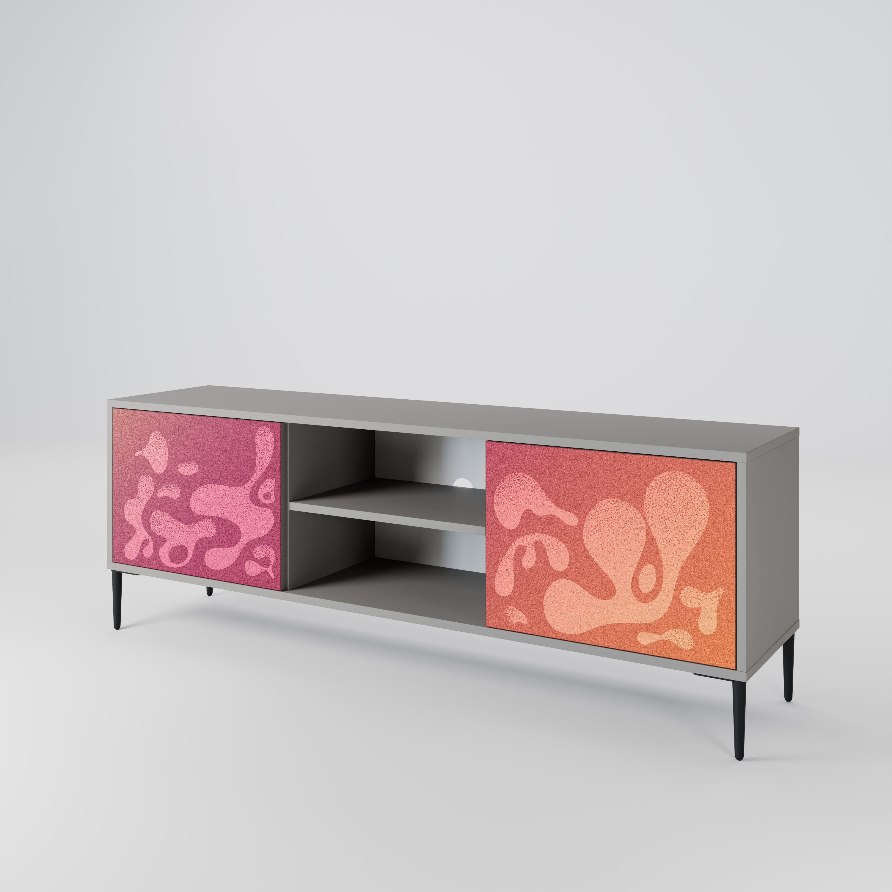IRREGULAR PINK 2-Door TV Cabinet