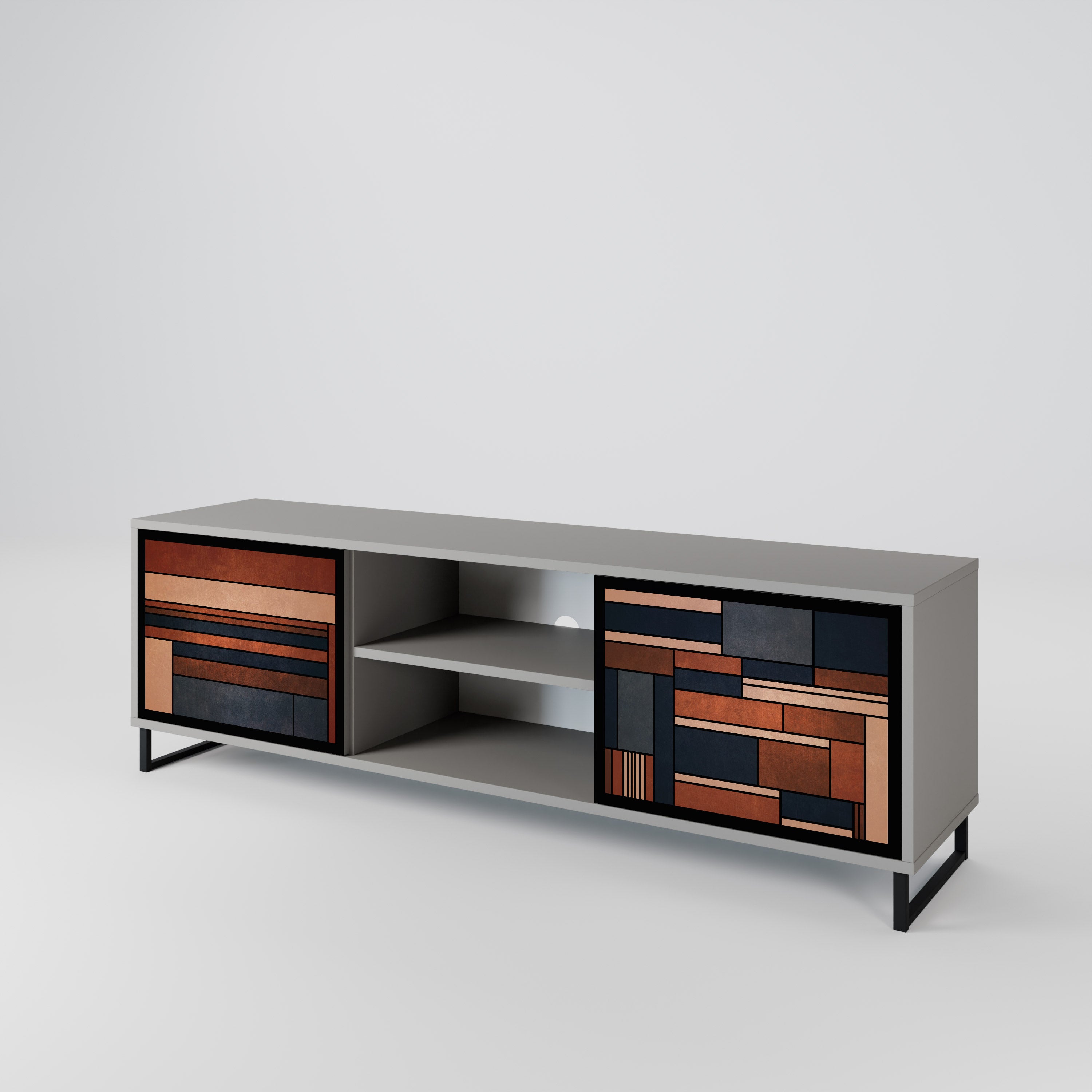 INTREPID FORMATION 2-Door TV Cabinet