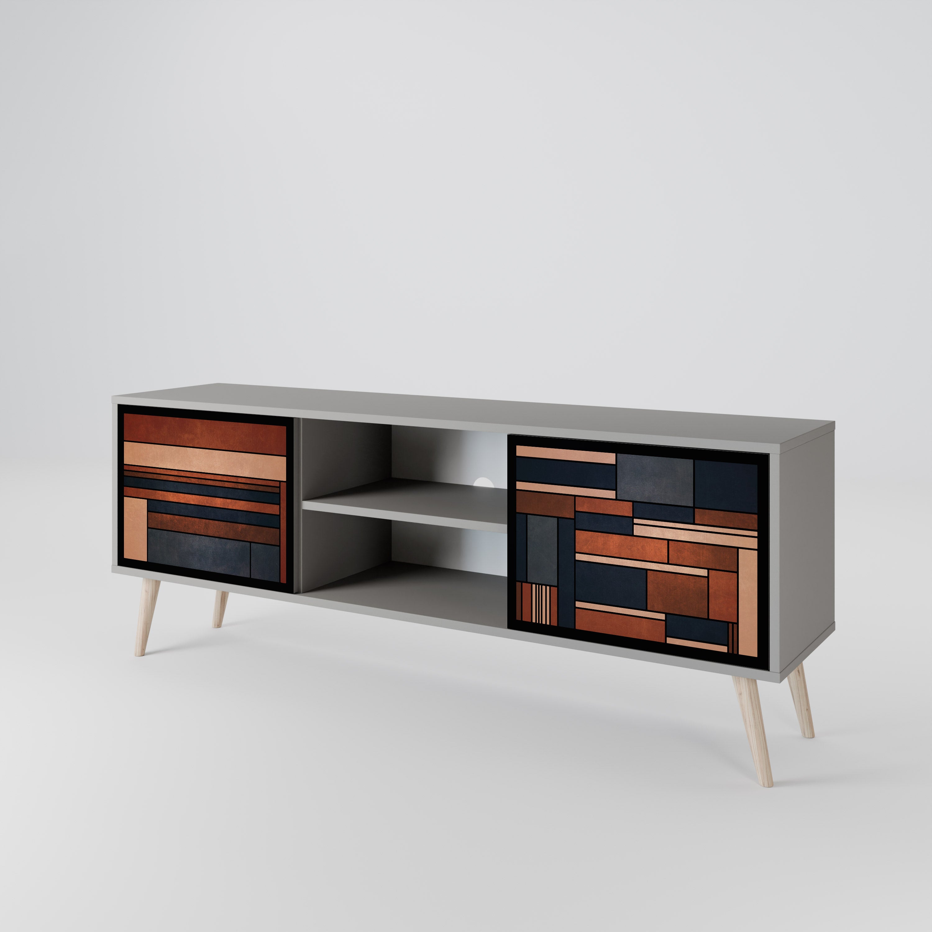 INTREPID FORMATION 2-Door TV Cabinet