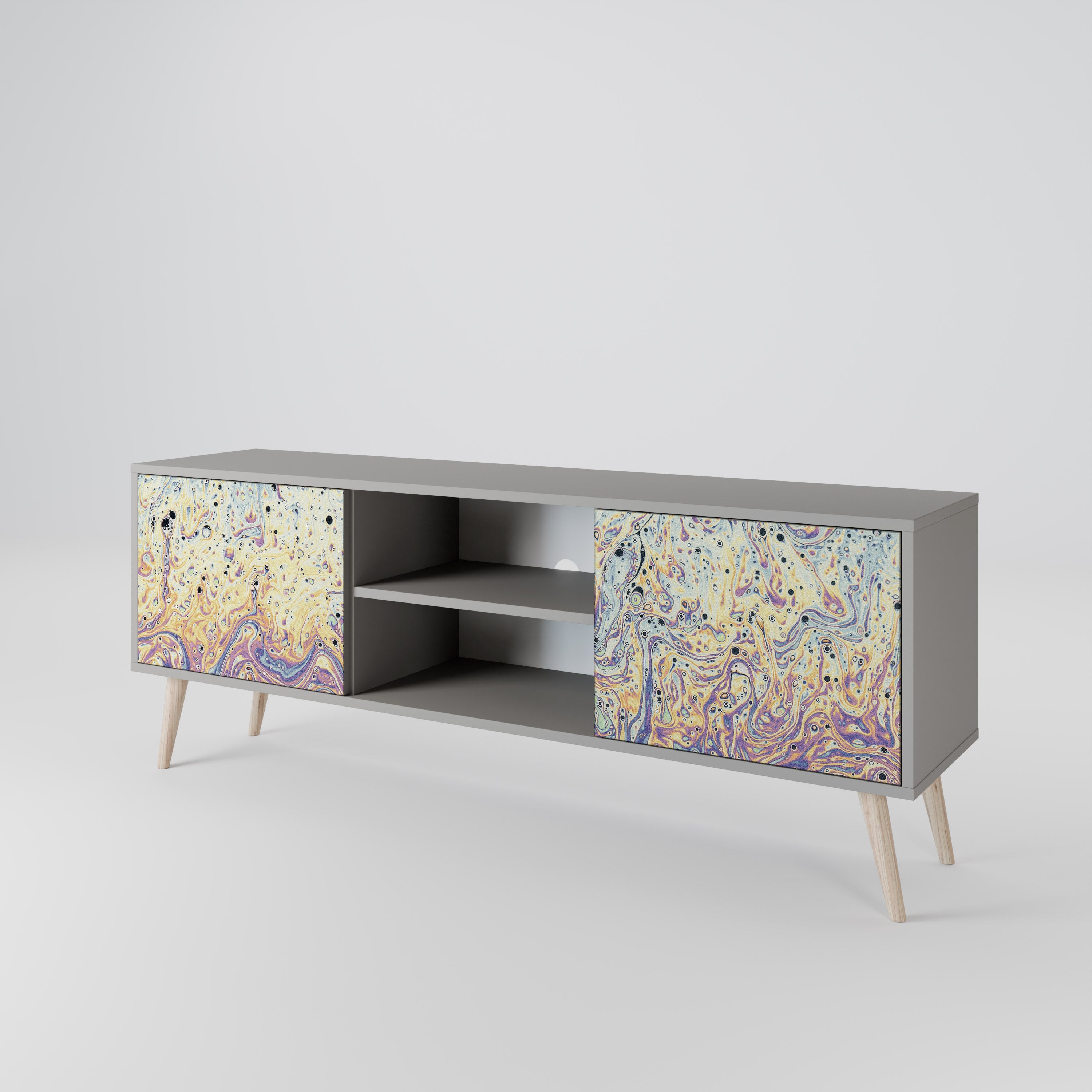 MOSAIC OF COLORS 2-Door TV Cabinet