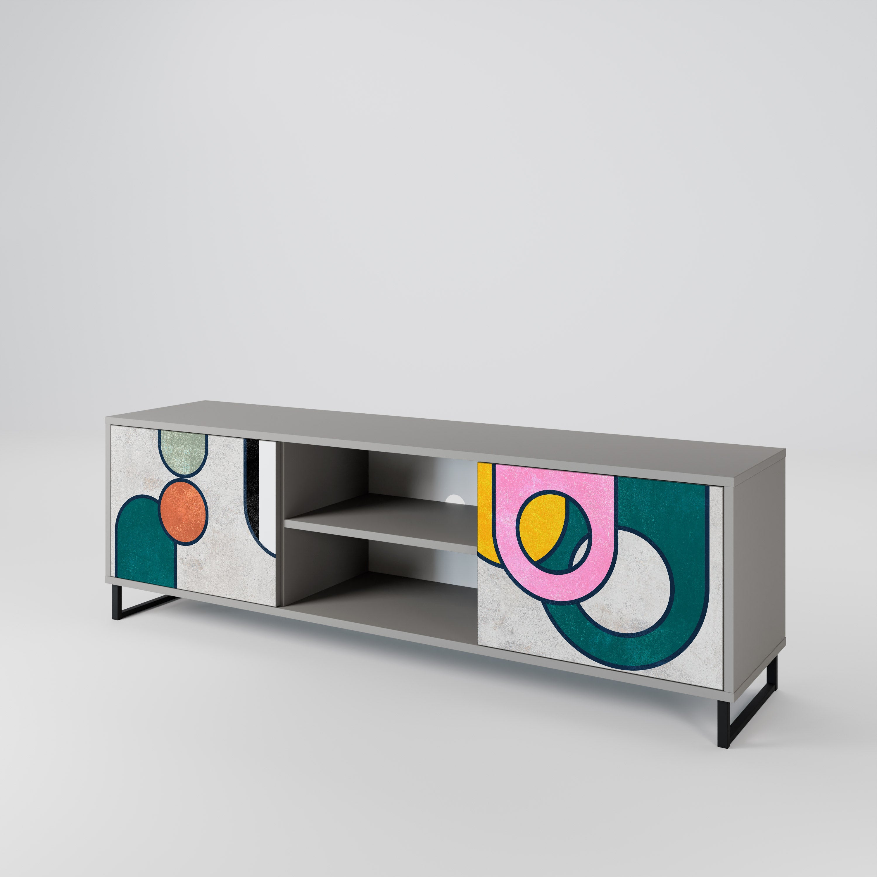 COOL STORY 2-Door TV Cabinet