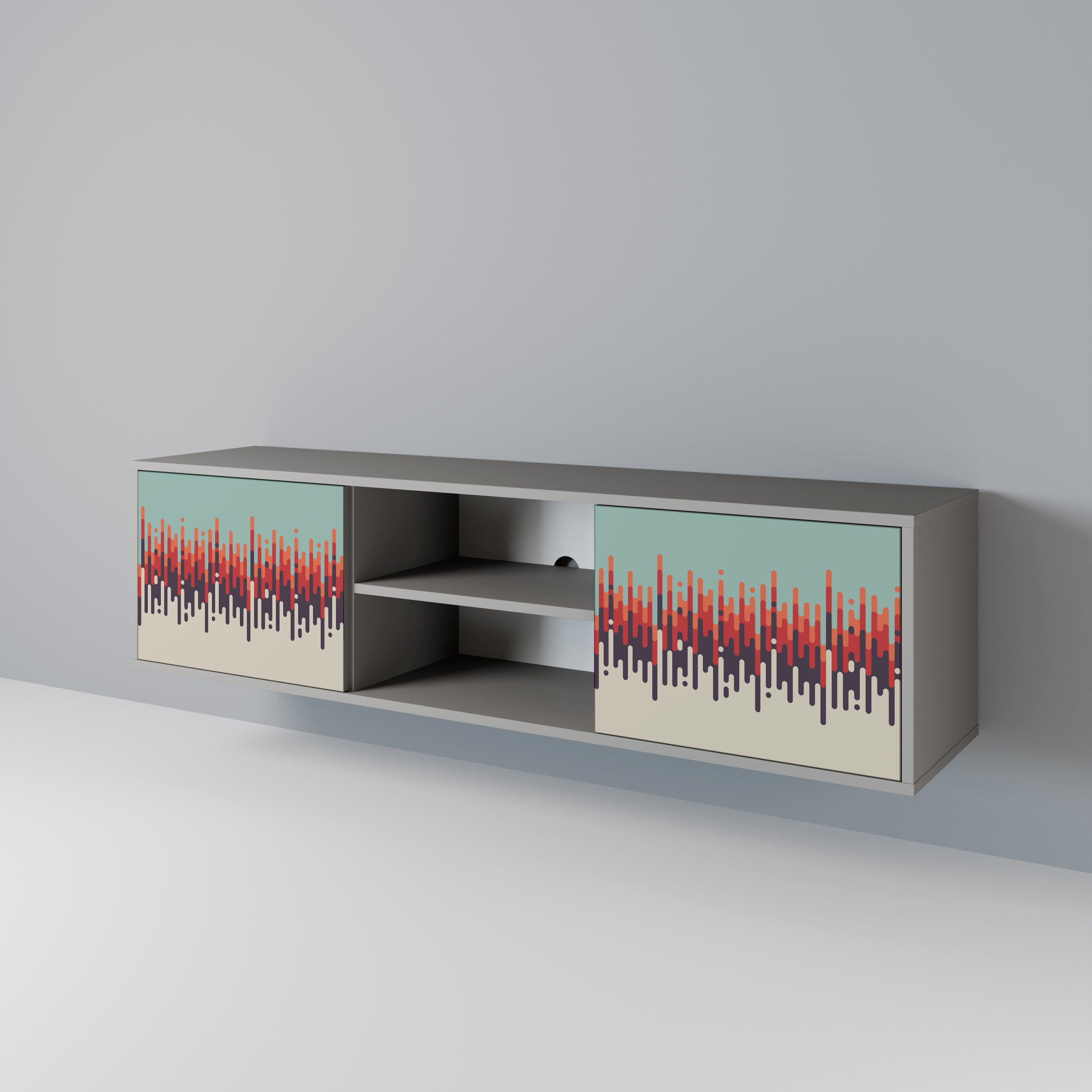 CHROMA CONTOURS 2-Door TV Cabinet
