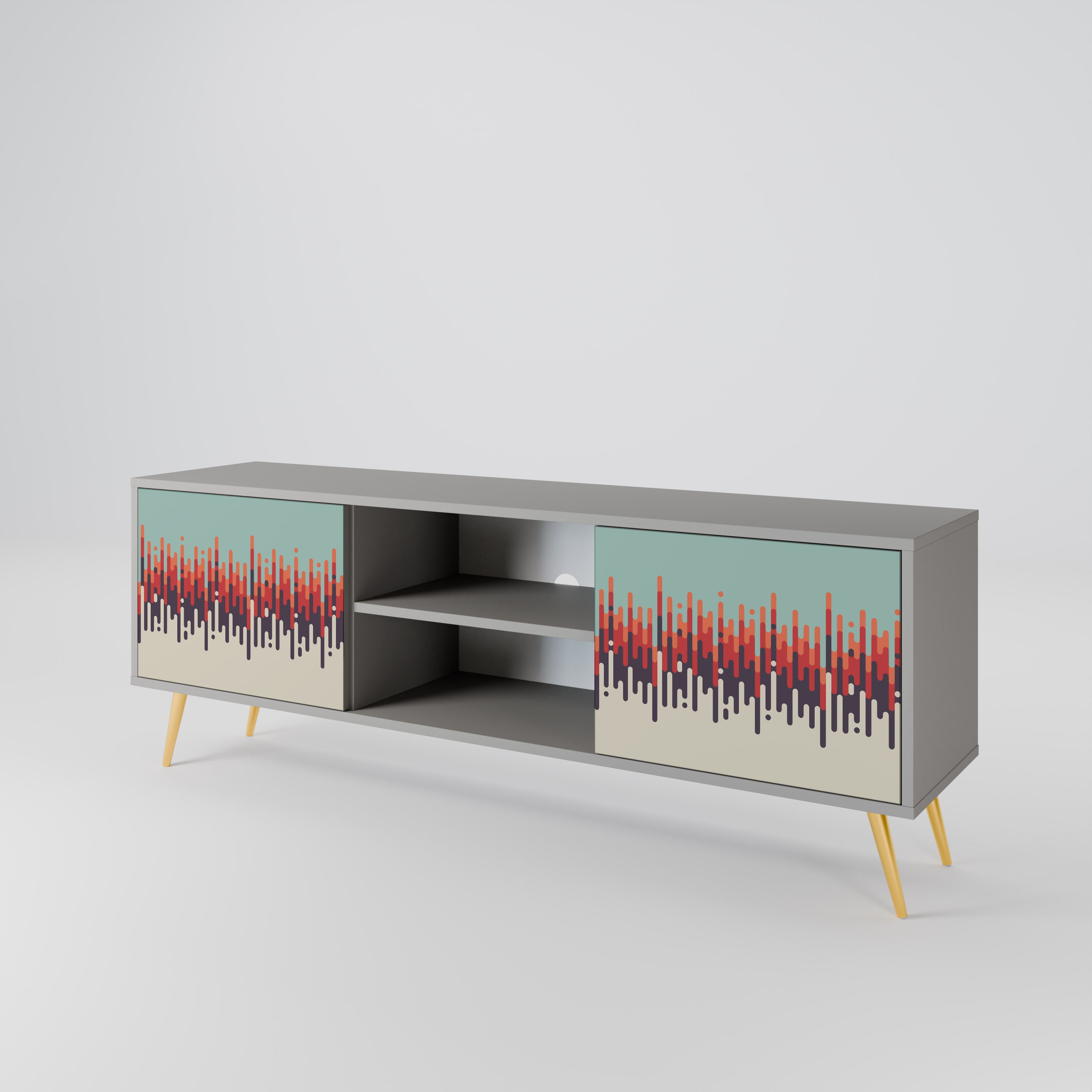 CHROMA CONTOURS 2-Door TV Cabinet