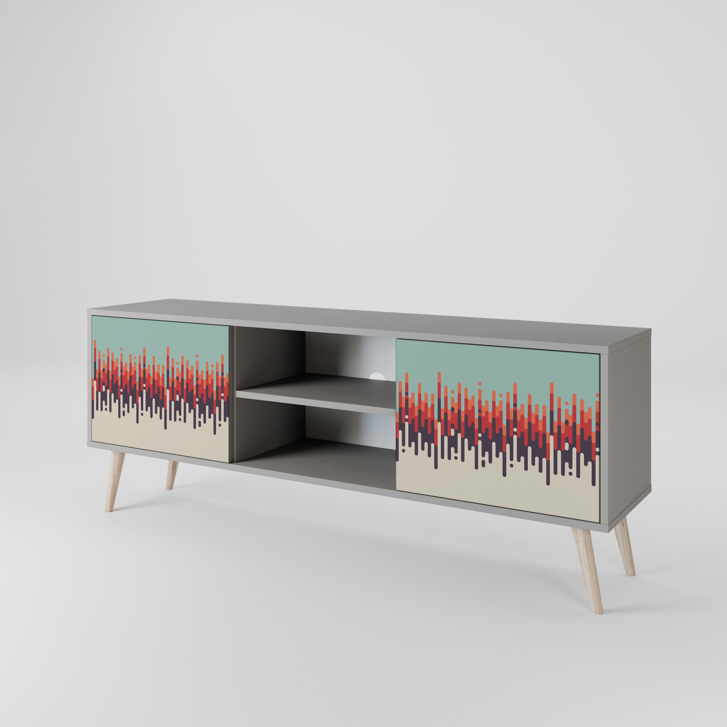 CHROMA CONTOURS 2-Door TV Cabinet