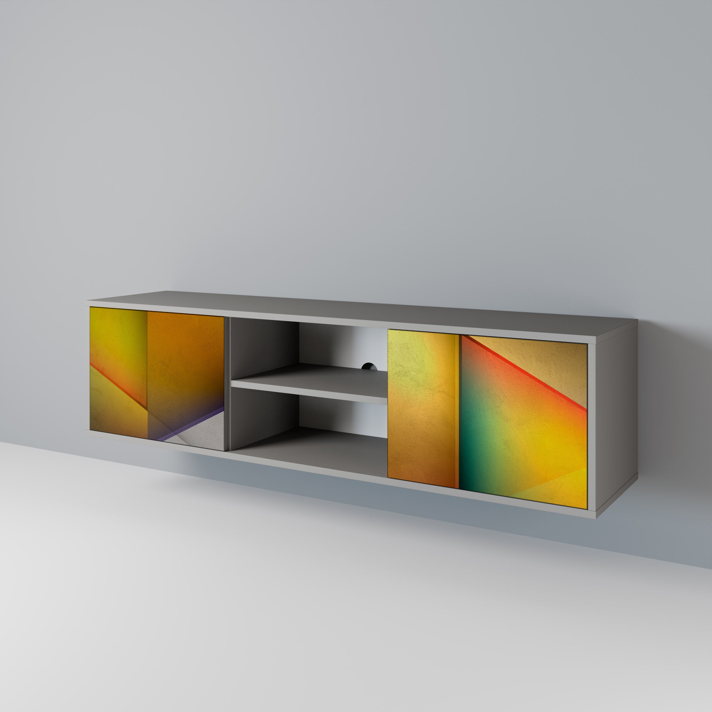 PIERCING SHARPNESS 2-Door TV Cabinet