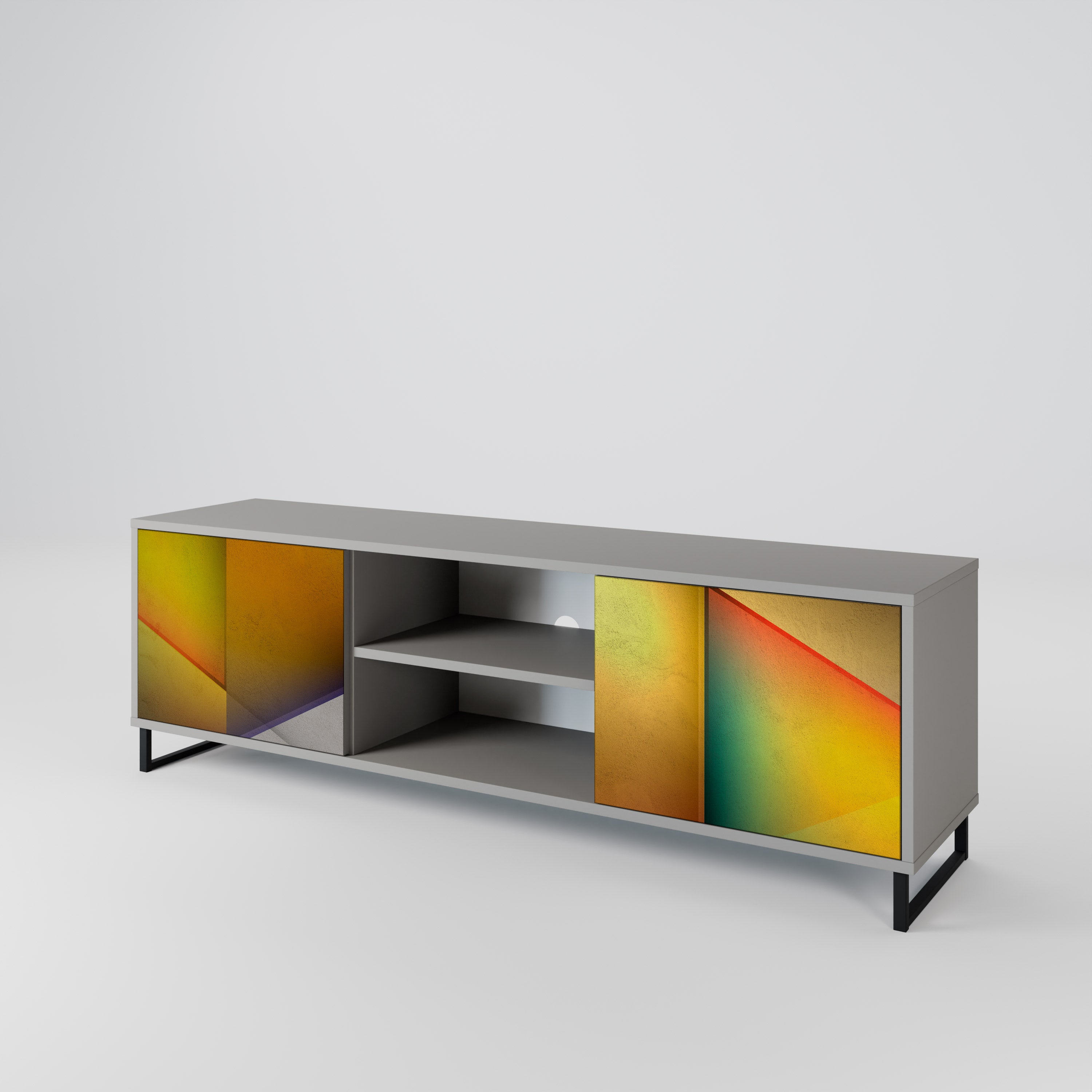 PIERCING SHARPNESS 2-Door TV Cabinet