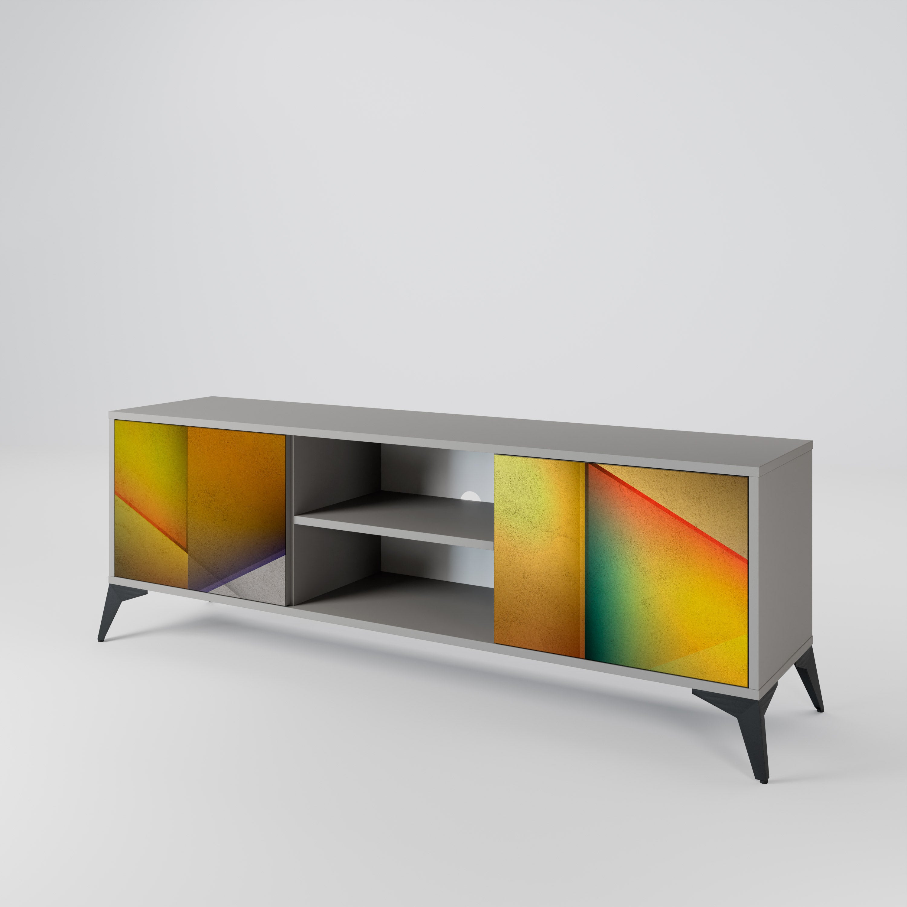PIERCING SHARPNESS 2-Door TV Cabinet
