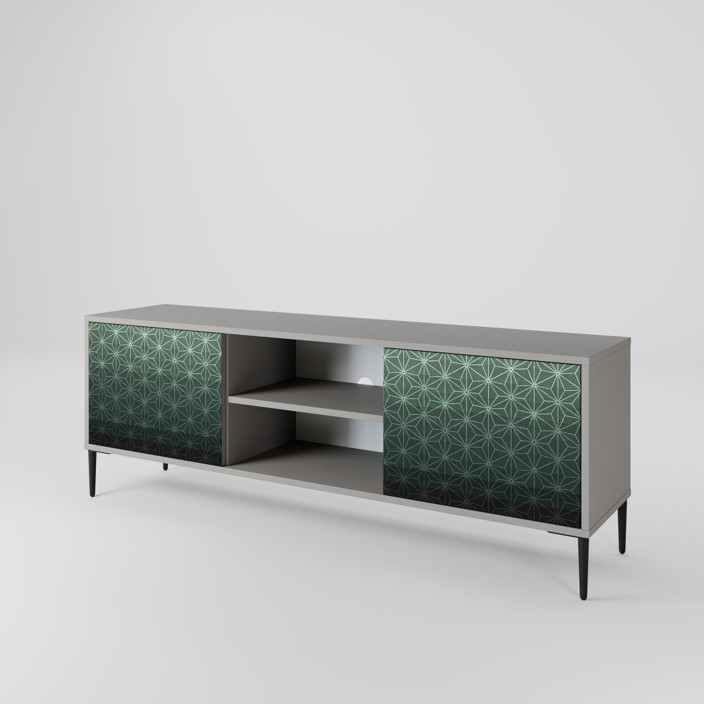 ORNAMENTAL GLIMMER Dvoudveřový TV stolek