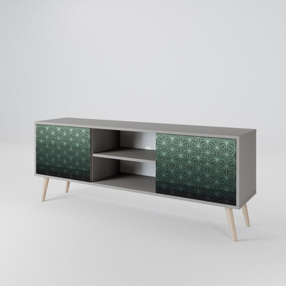 ORNAMENTAL GLIMMER Dvoudveřový TV stolek