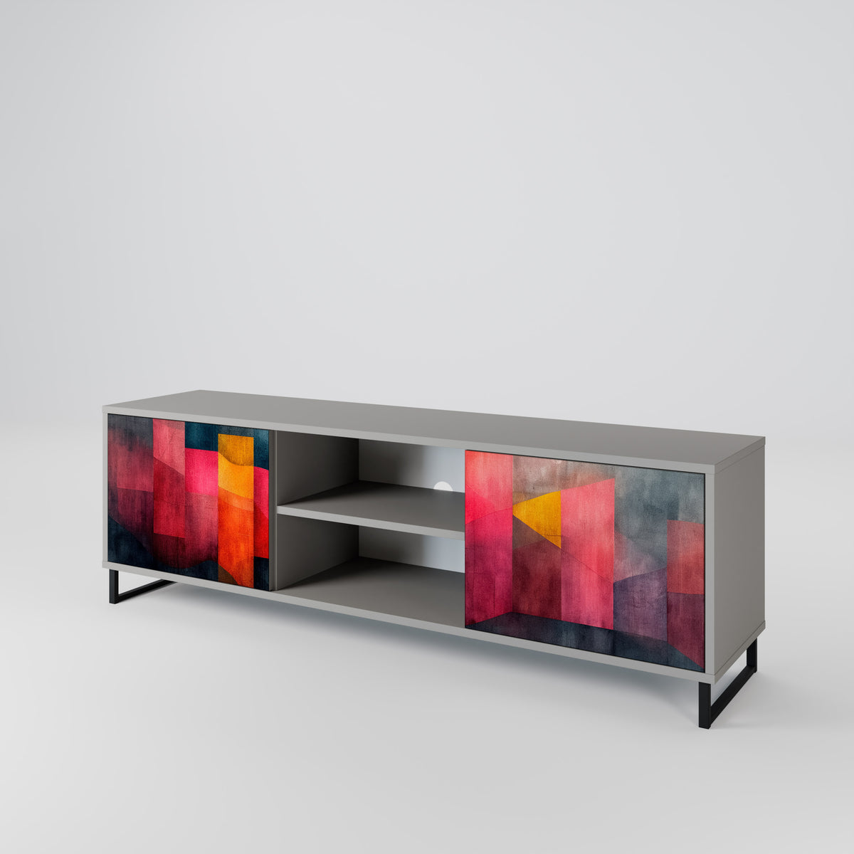 COLORFUL SOUNDS Dvoudveřový TV stolek